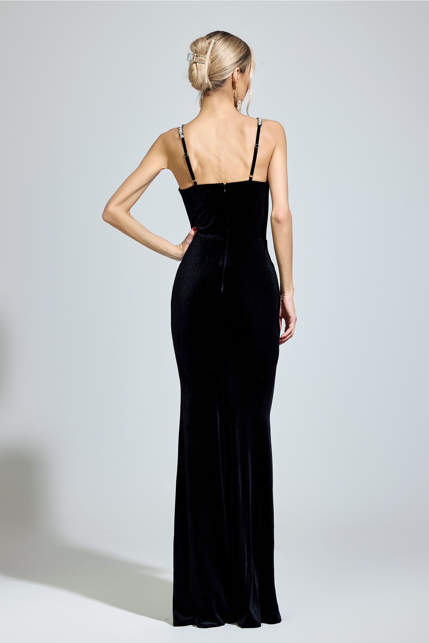 Marquez Black Backless  Bodycon Dress