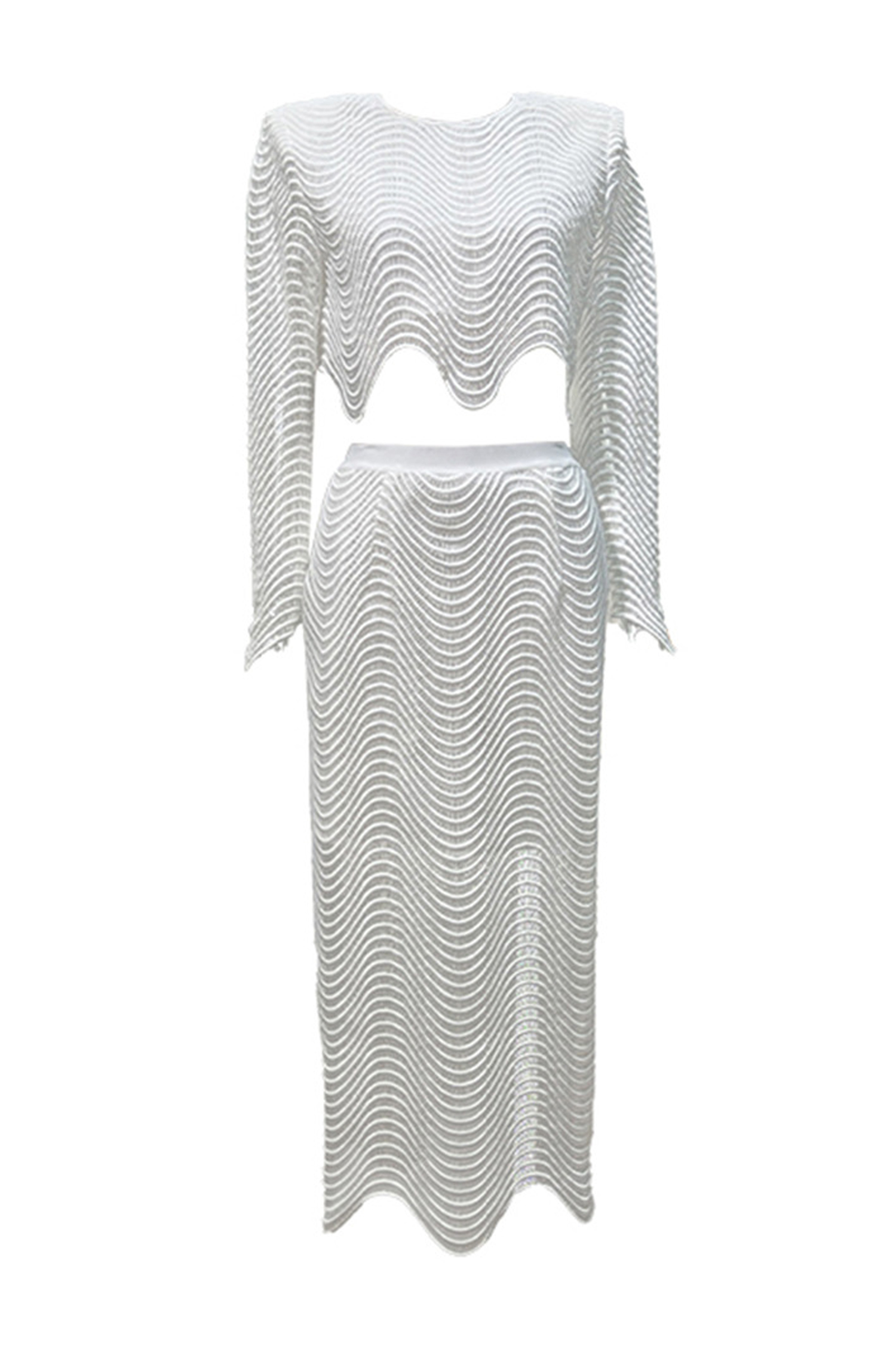 Tout White Lace Set