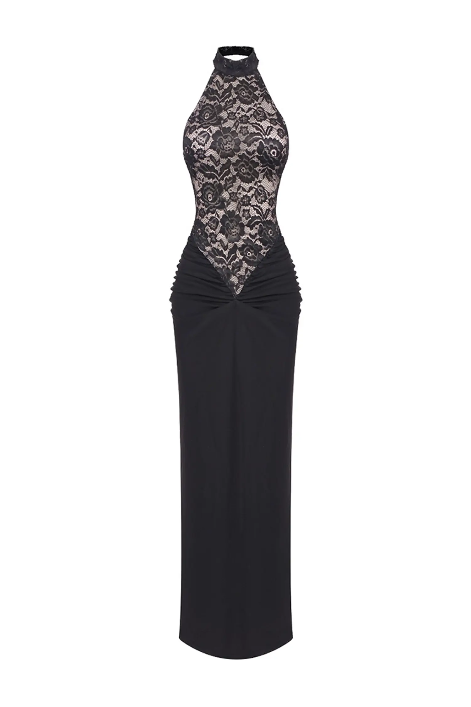 Veblen Black Lace Off Shoulder Dress-CATCHALL