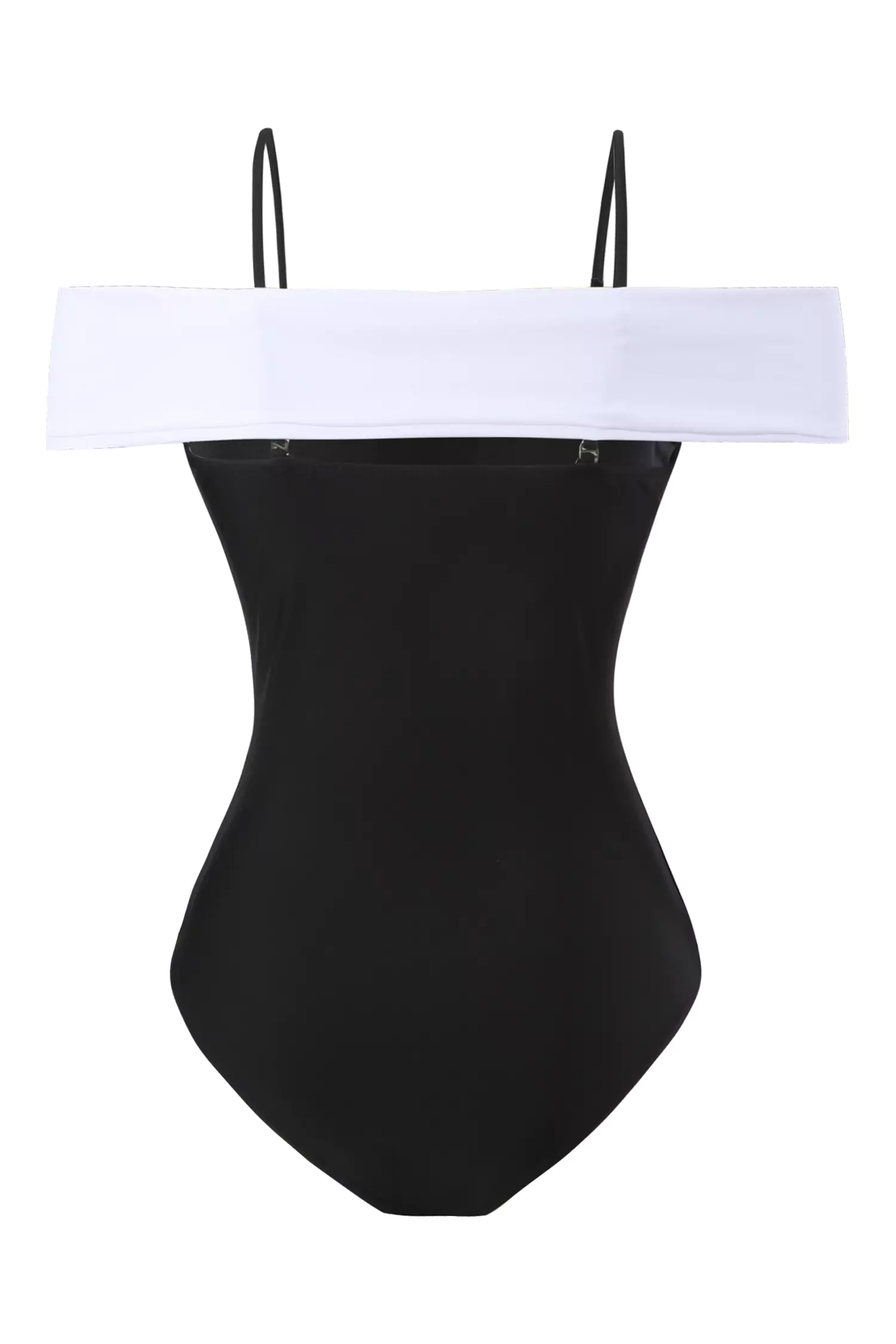 Sandra Black Bow Tie One Piece Swimwear-CATCHALL