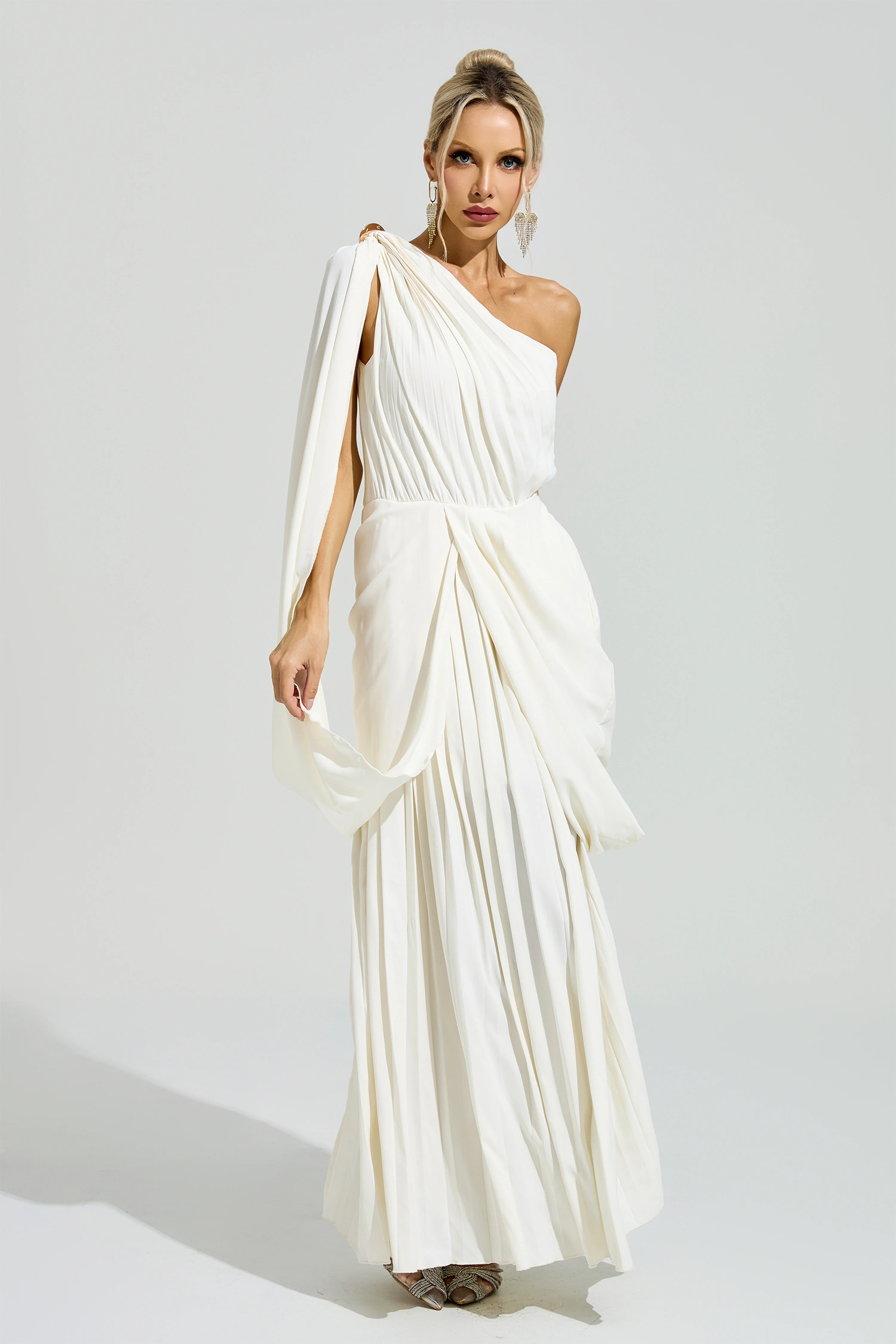Parks Apricot Sleeveless Maxi Dress