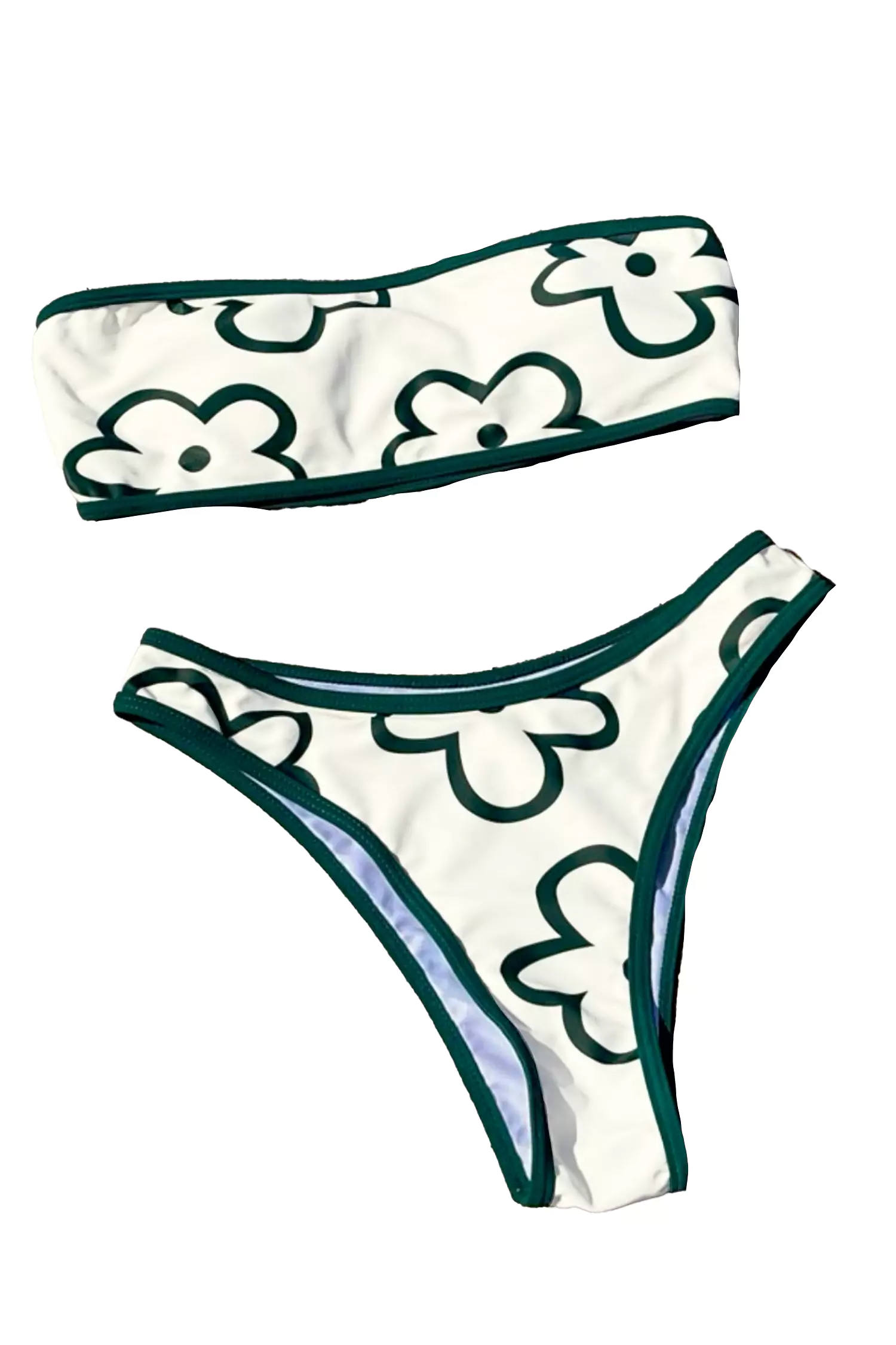 Annabella White Wrap Bikini-CATCHALL