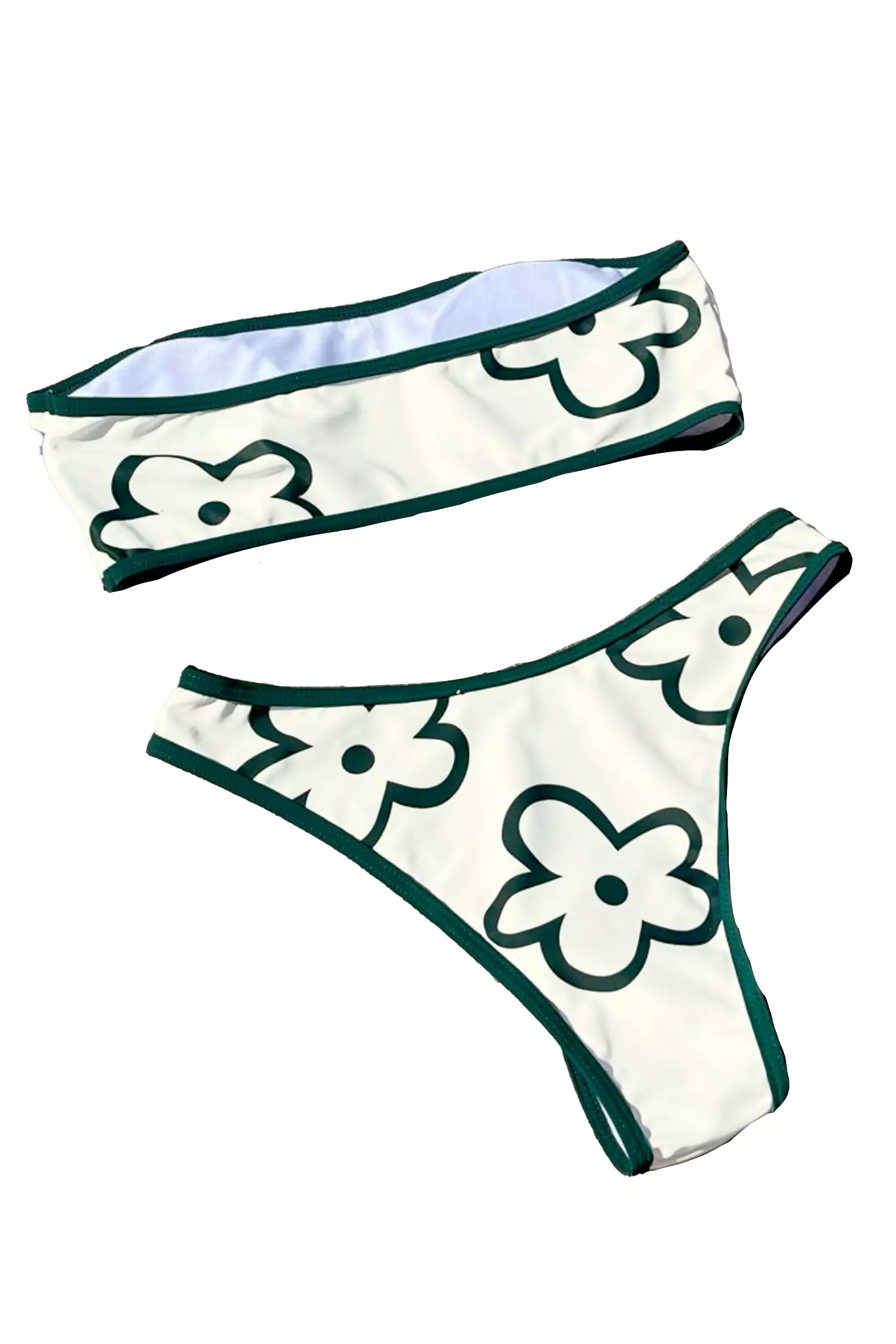 Annabella White Wrap Bikini-CATCHALL
