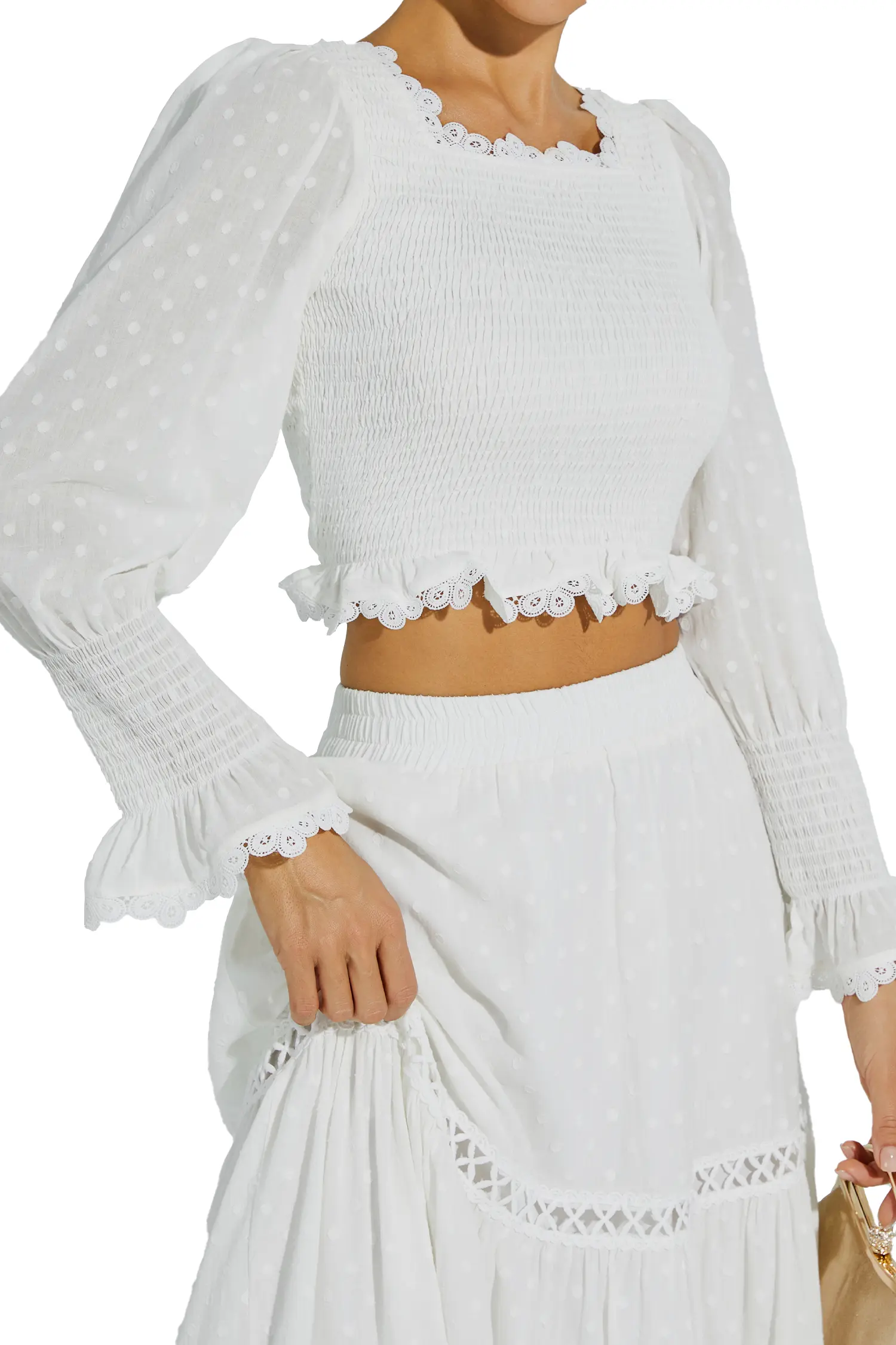 Jonas White Polka Dot Set-CATCHALL