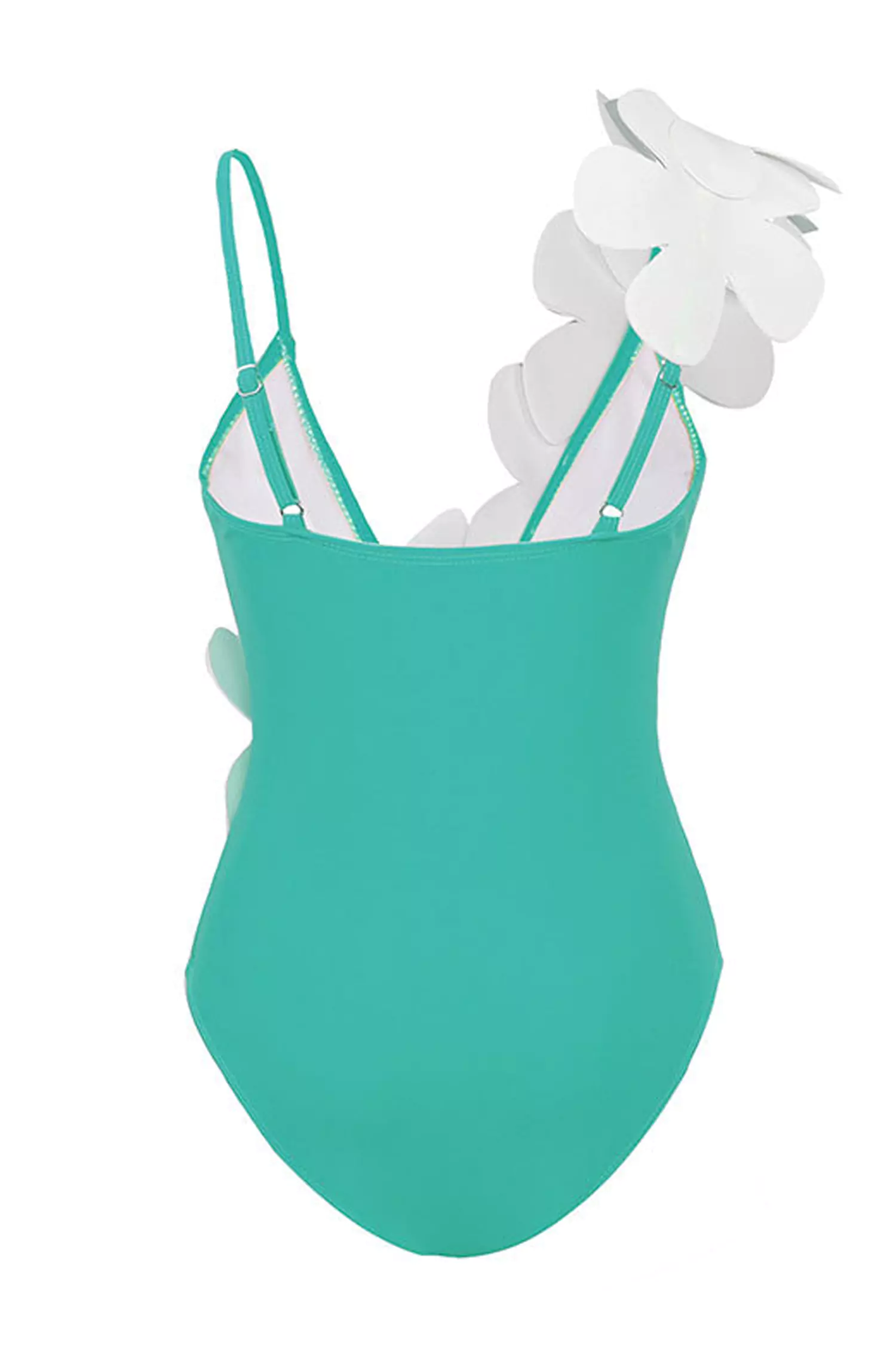 Royalty Green Floral Beach Bikini-CATCHALL