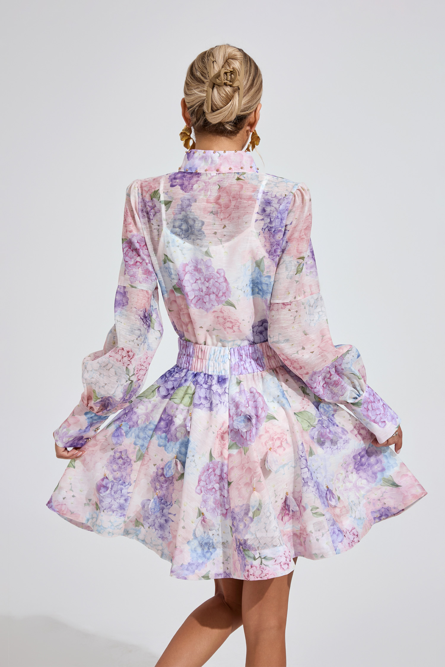 Alice  Purple corset Two Piece Dresses