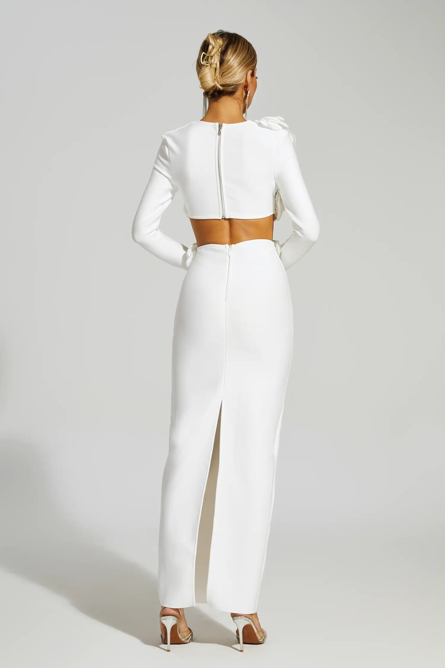 Abel White Rose Flower Set-CATCHALL