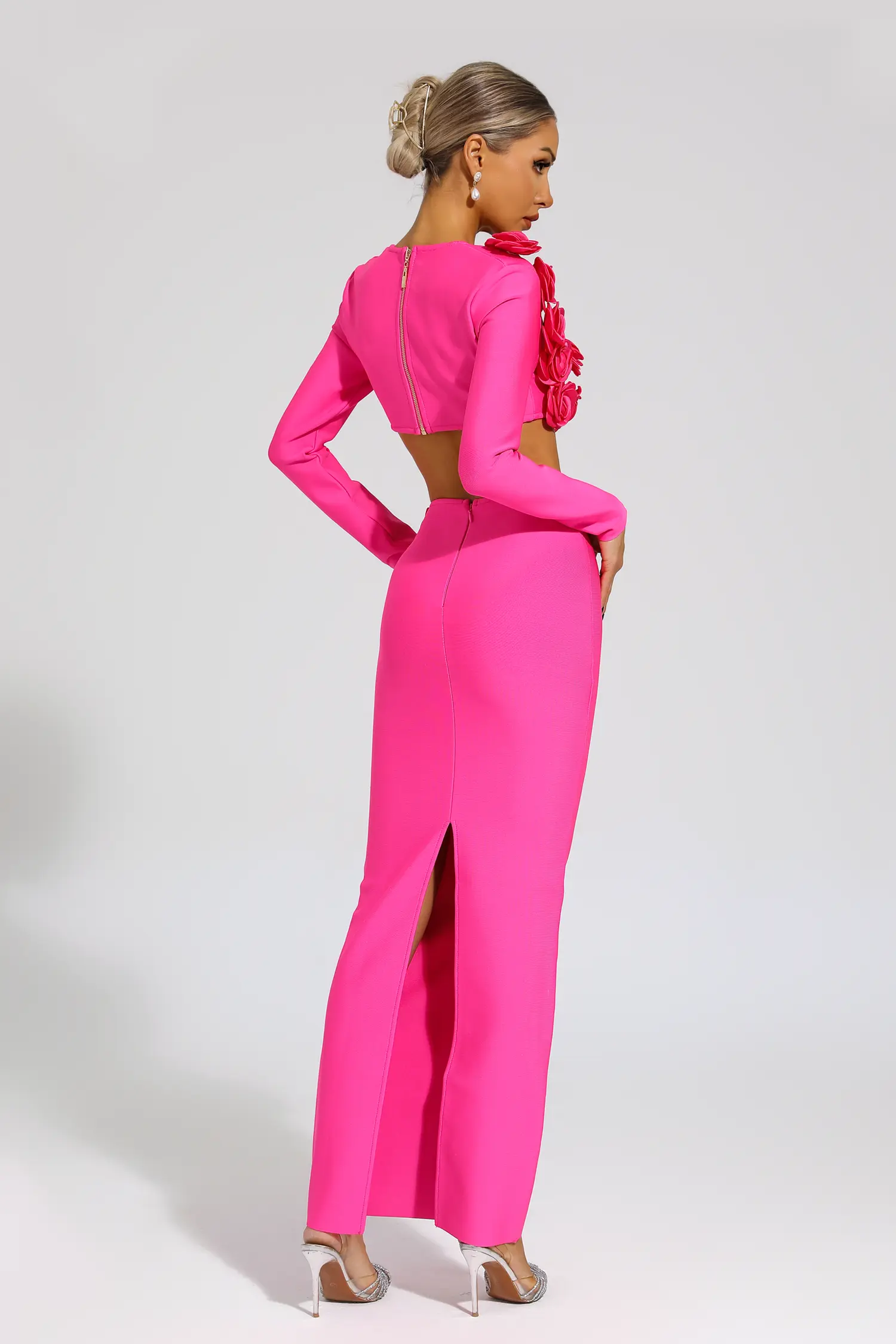 Abel Rose Red Rose Flower Set-CATCHALL