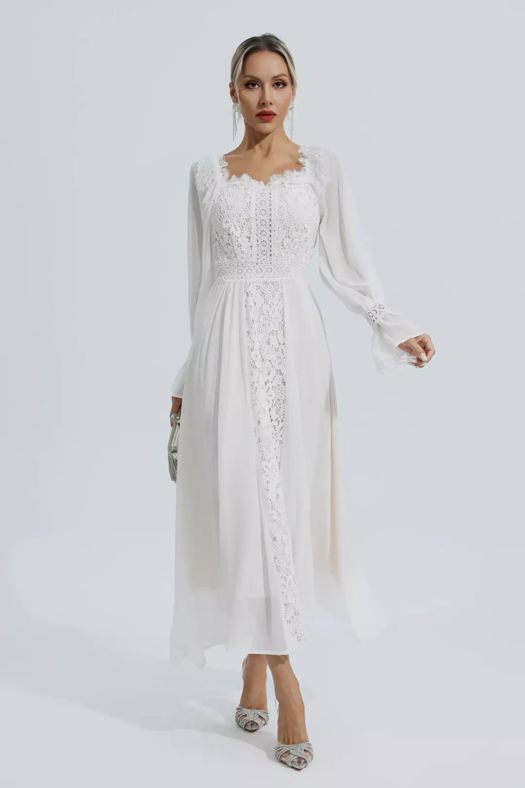 aliana-white-floral-hollow-long-sleeve-dress
