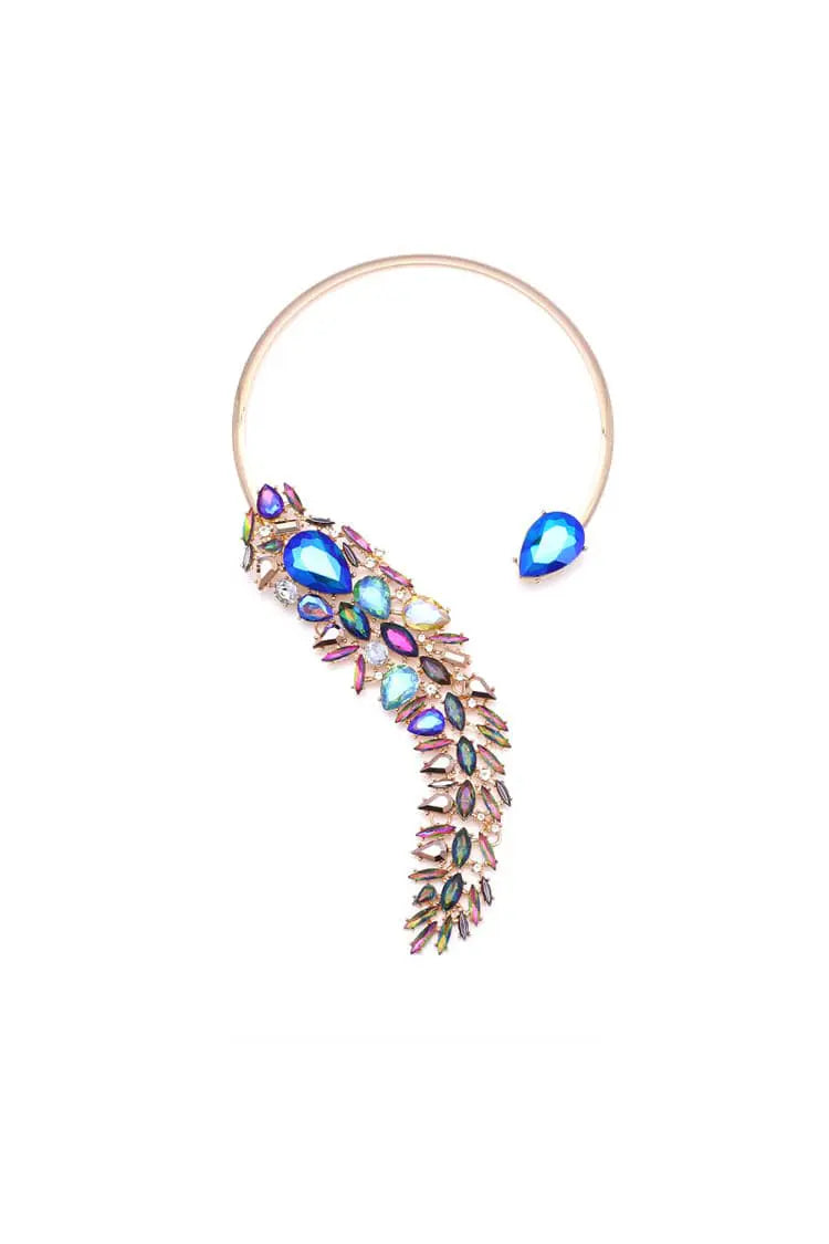 Arianna Gem Choker Necklace-CATCHALL