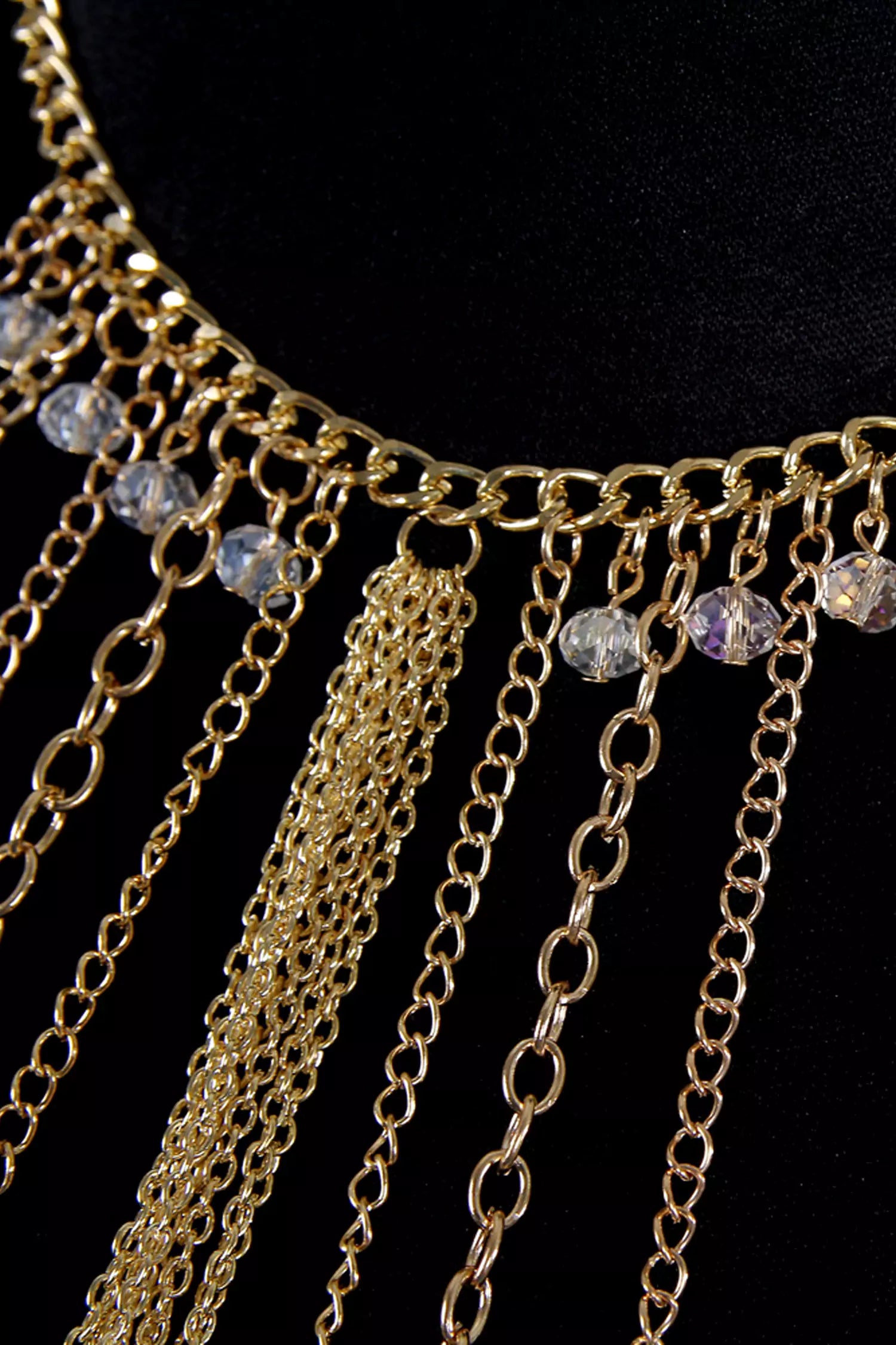 Ariyah Bikini Embellished Body Chain-CATCHALL