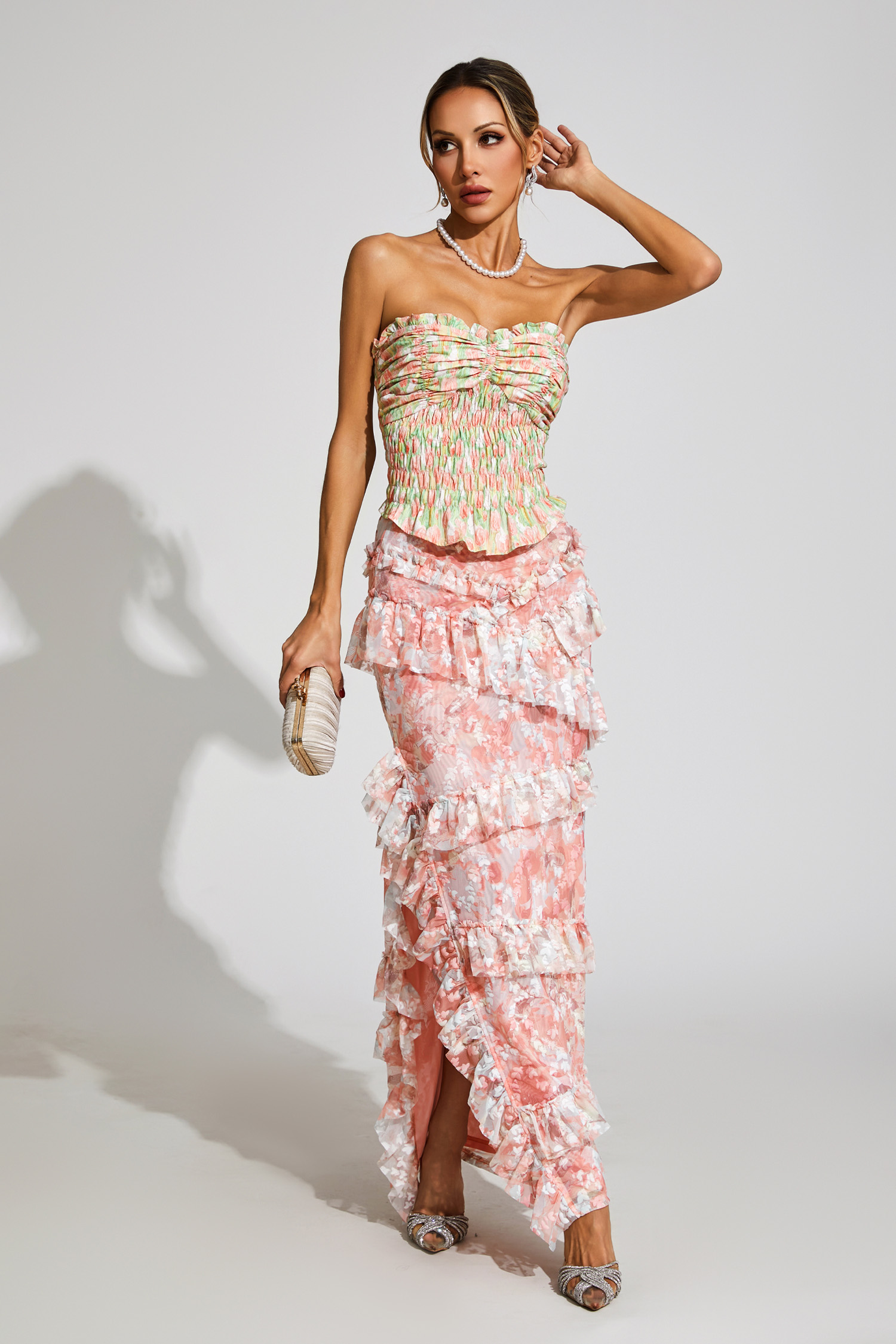 Austen Pink Floral Set