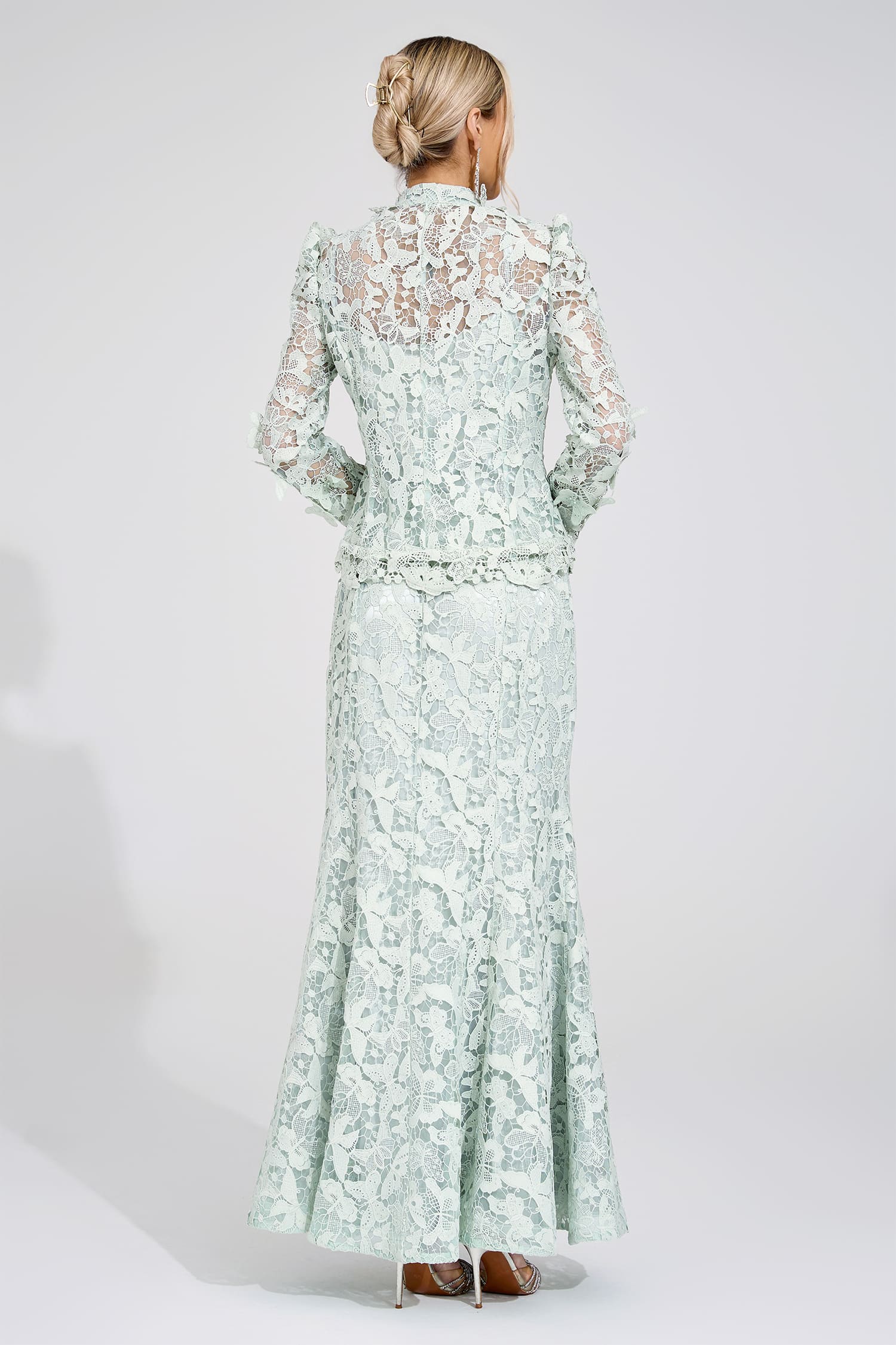 Basin Green Lace Set
