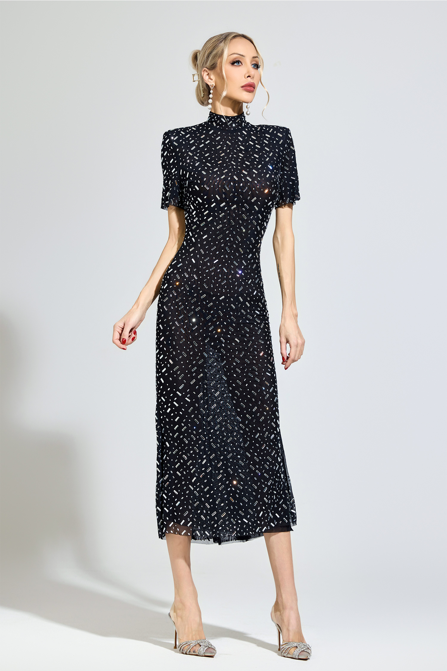 Bourdieu Black Diamond Formal Dress