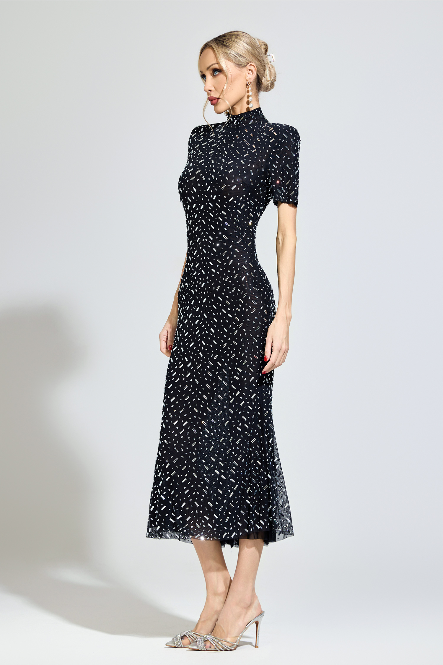 Bourdieu Black Diamond Formal Dress