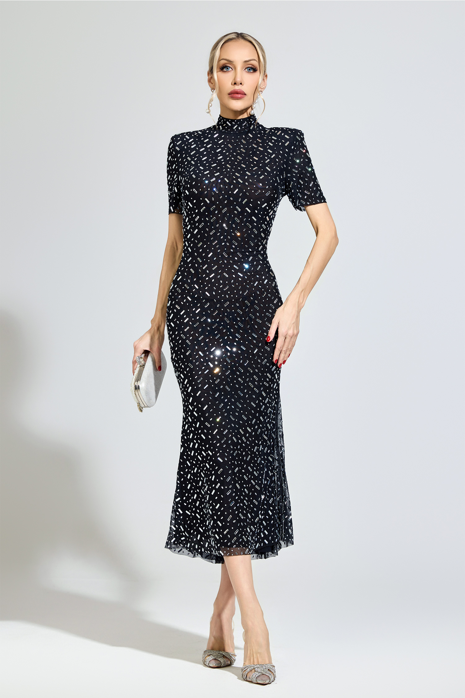 Bourdieu Black Diamond Formal Dress