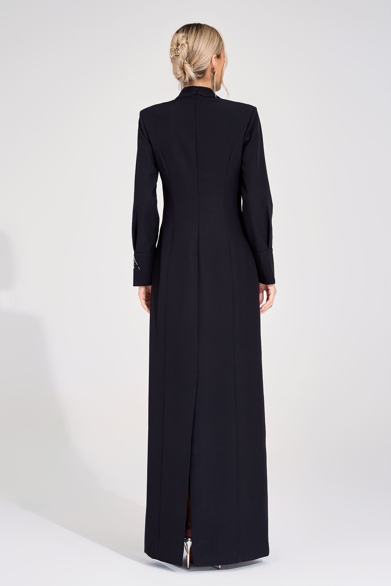 Chaucer Black Diamond Maxi Dress