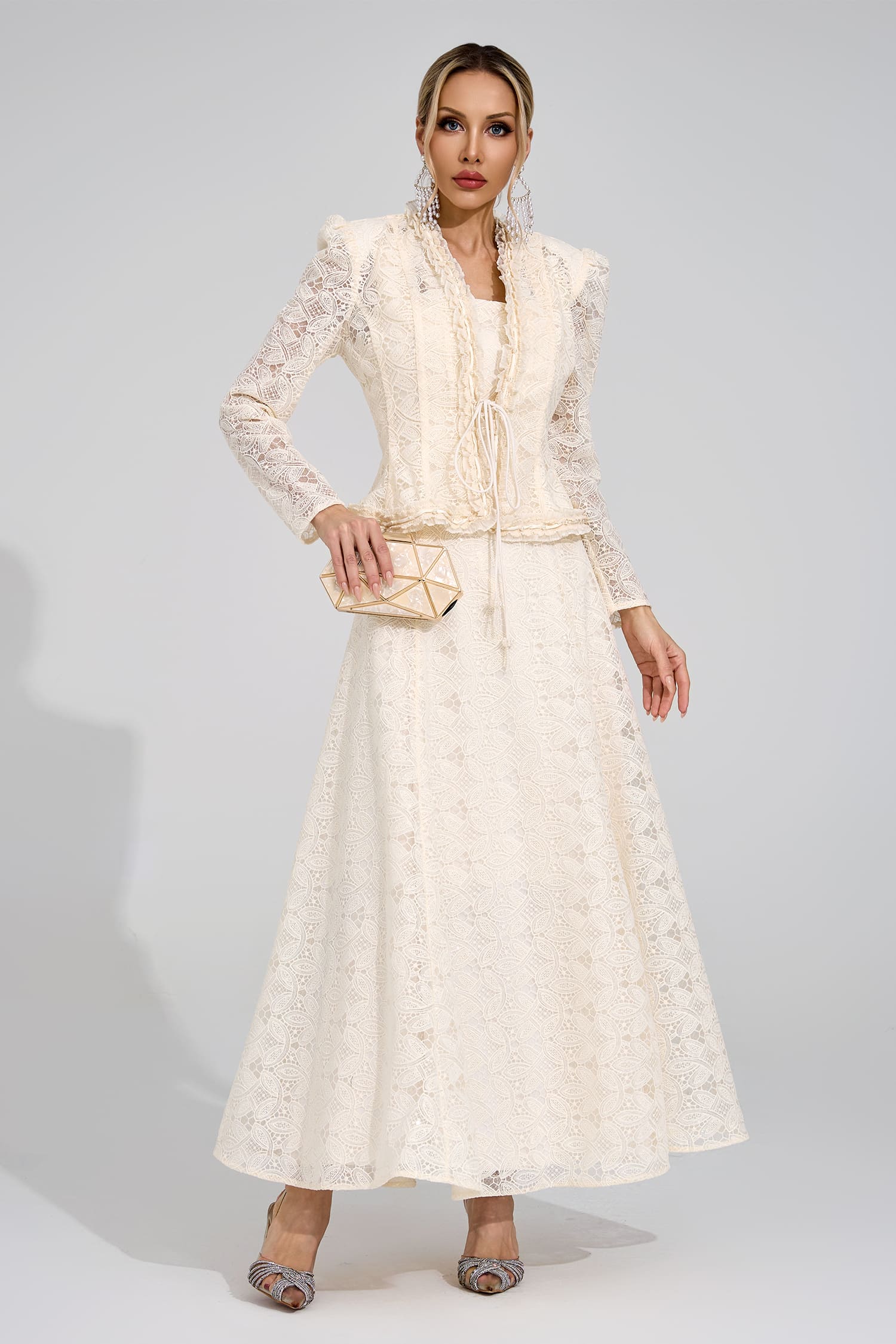 Claire Ivory Lace Set – CATCHALL