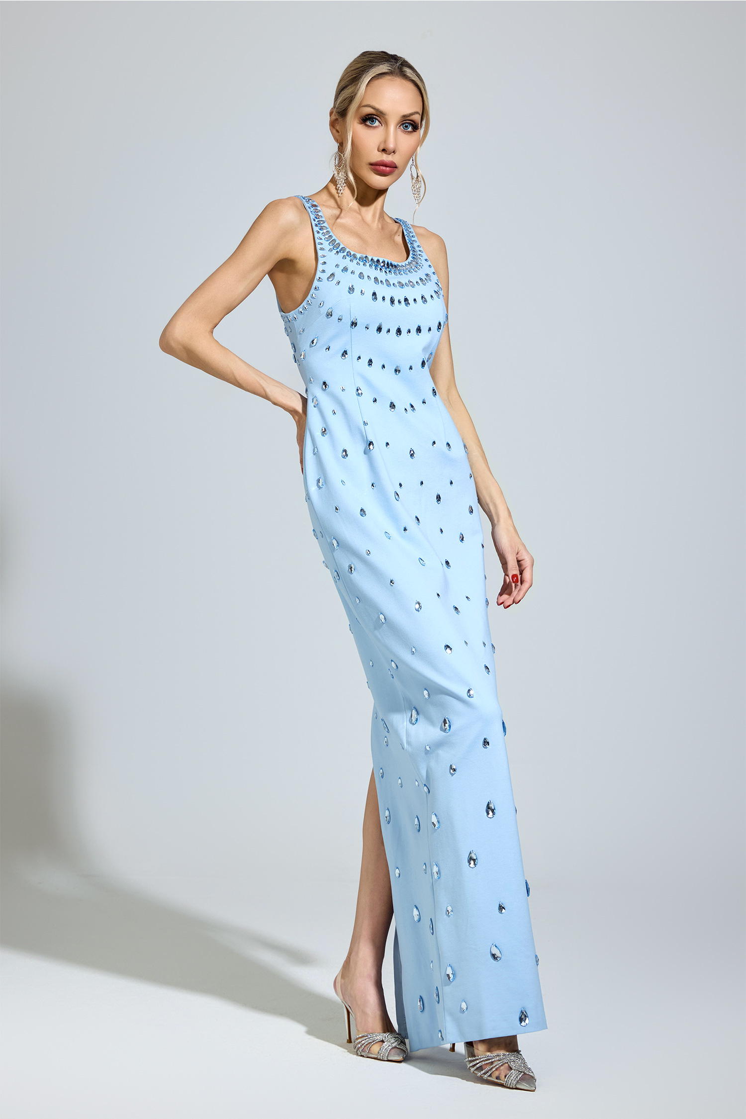Coelho Blue Diamond Cocktail Dress