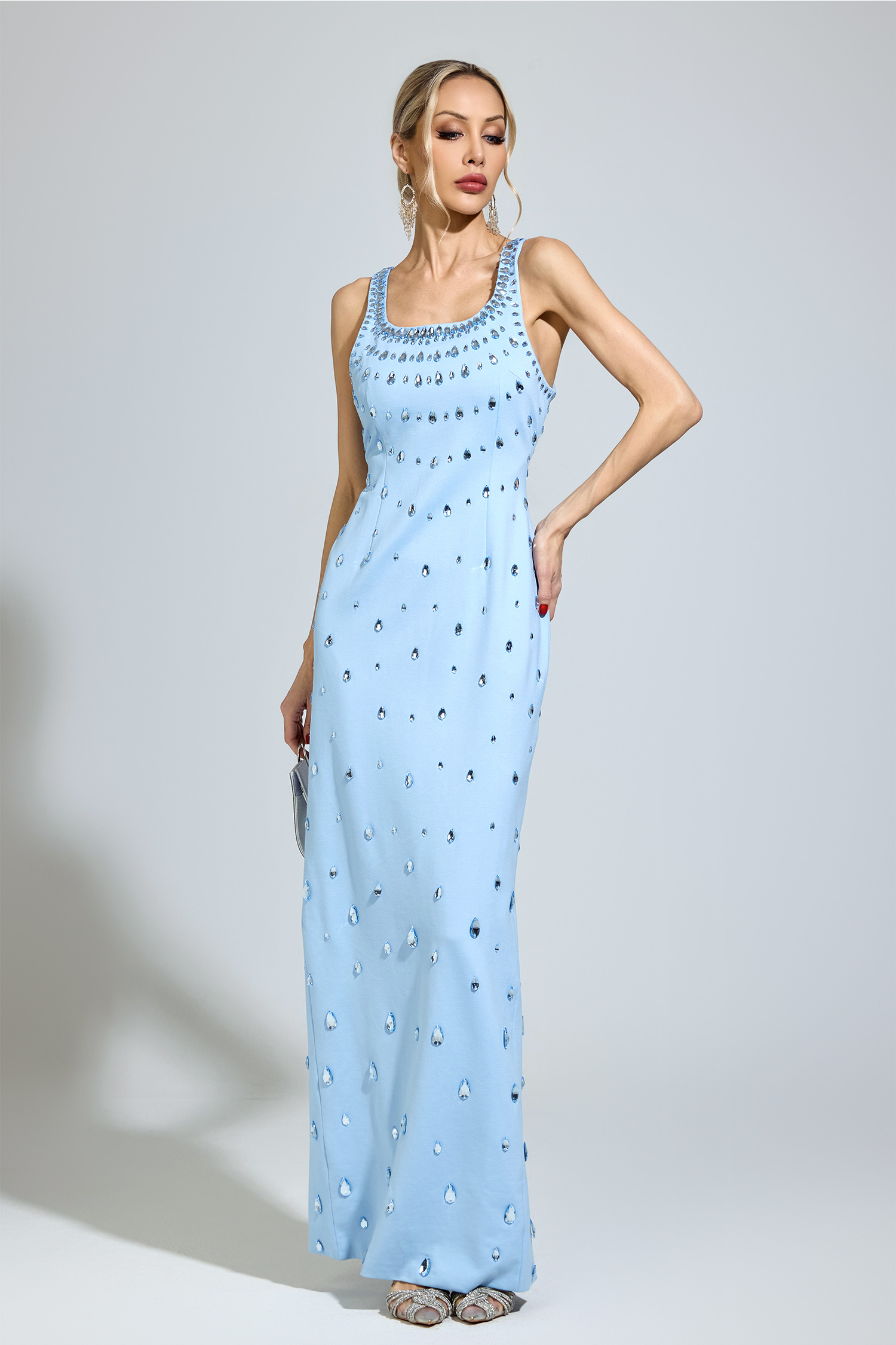 Coelho Blue Diamond Cocktail Dress