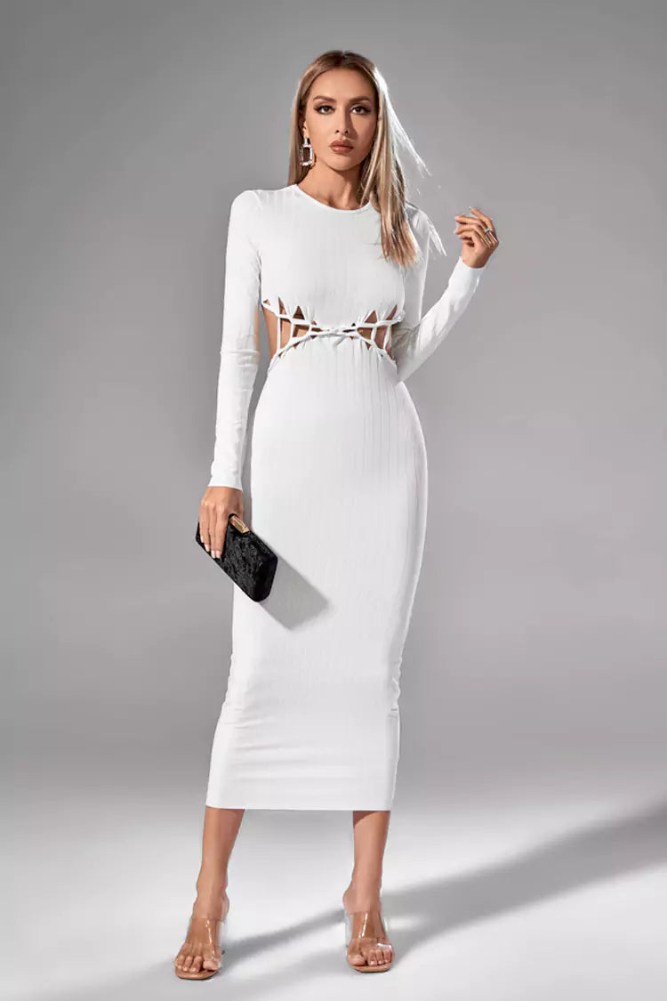 Delaney White Maxi Dress - Catchall