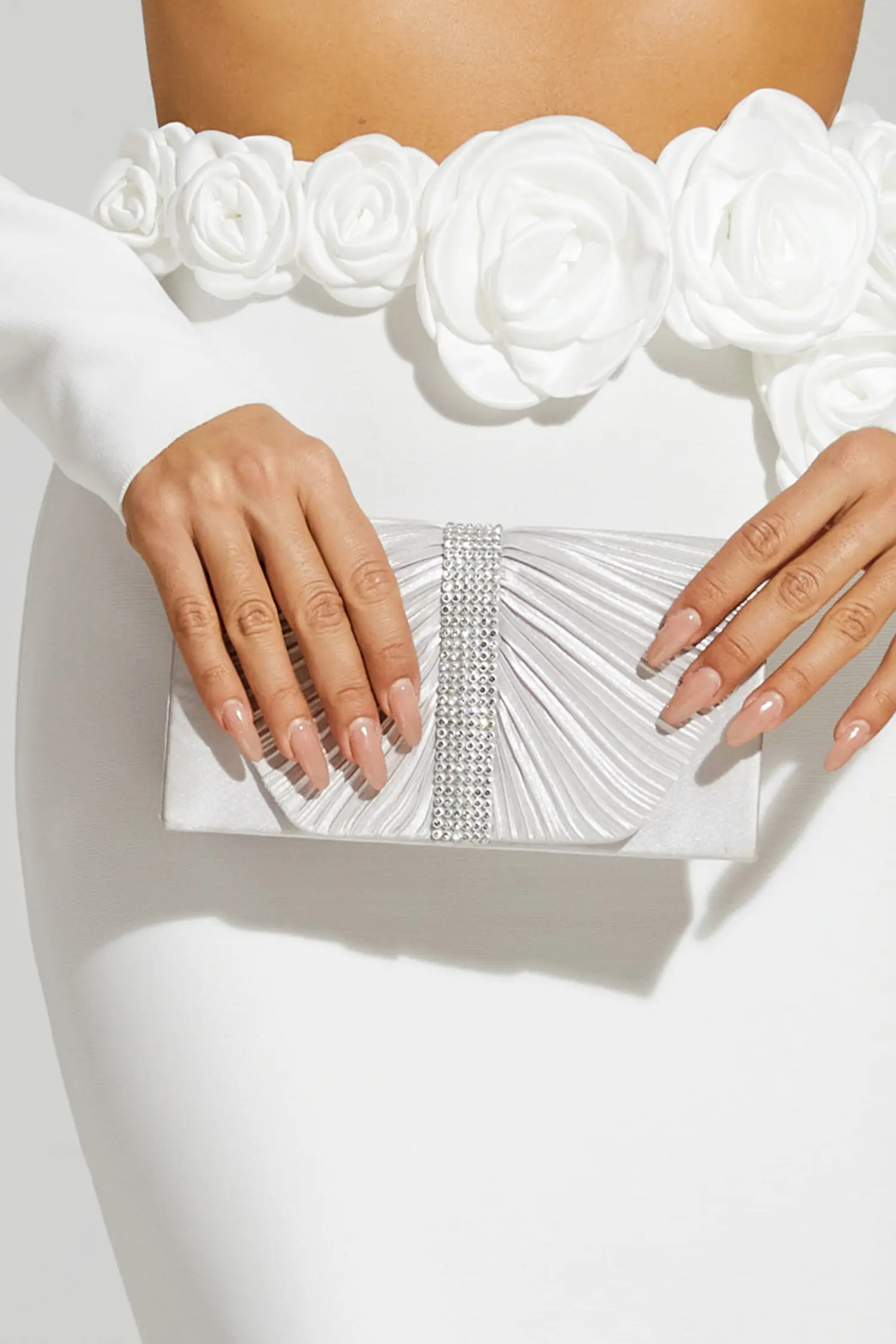 Edmund Silver Flap Bag-CATCHALL