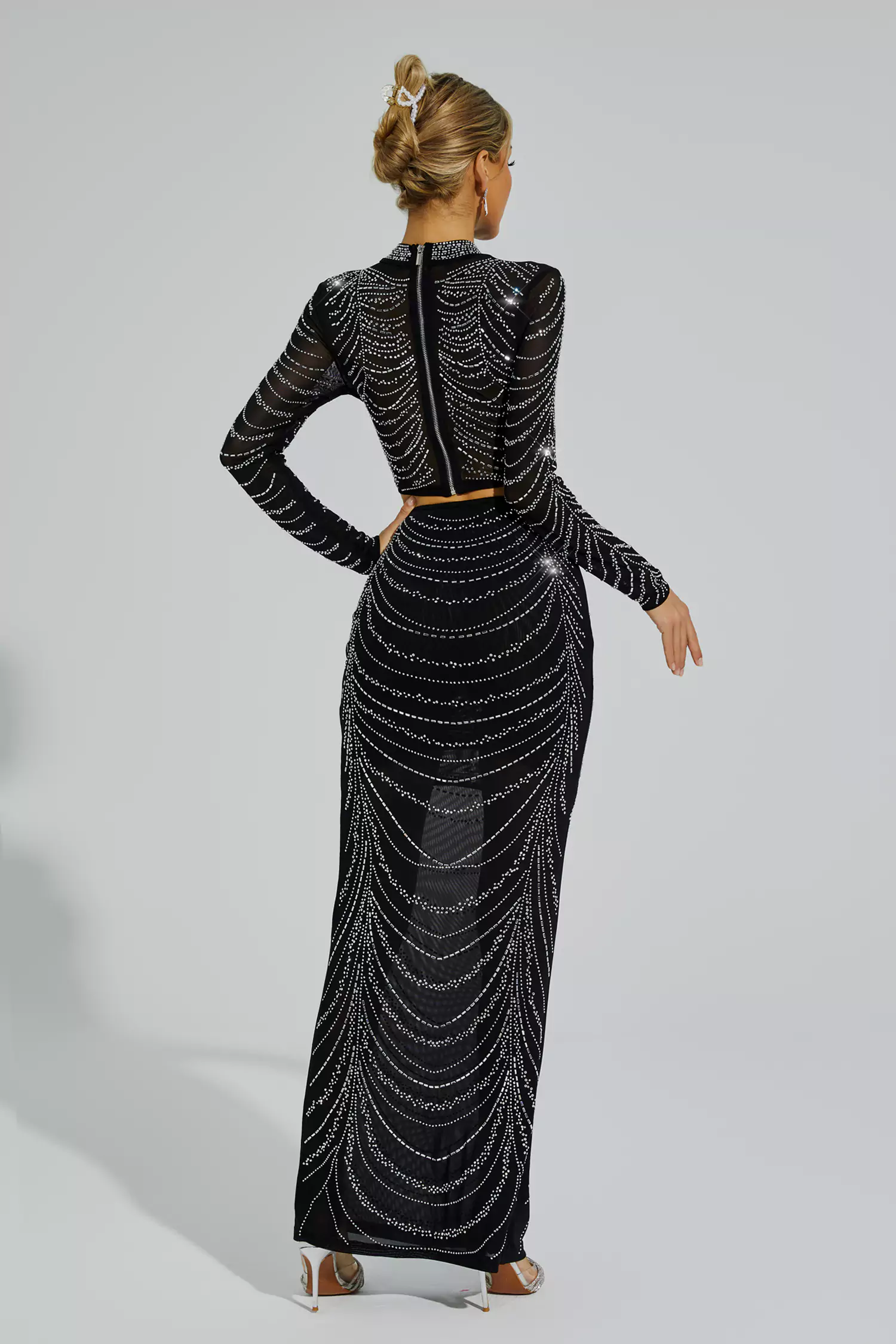 Elva Black Hot Diamond Stamping Set-CATCHALL