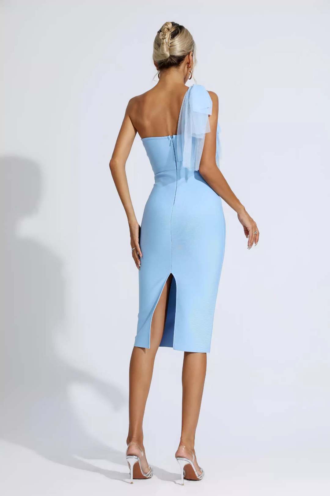 Show Me The Way Bandage Midi Dress - Ultra Stretch Fabric For Comfortable Chic Look