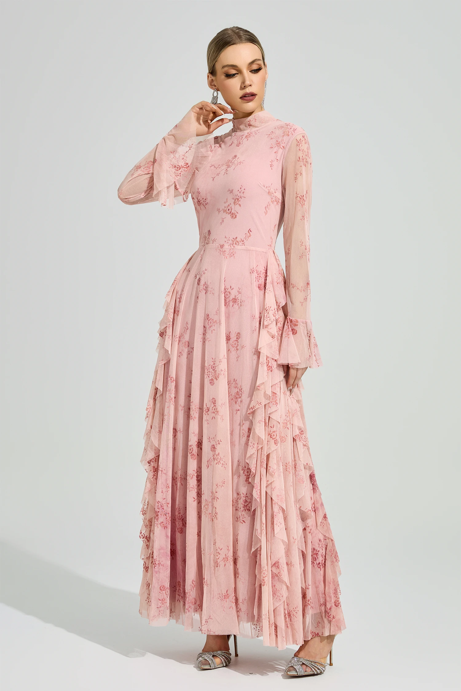 Galileo Pink Prom Dress