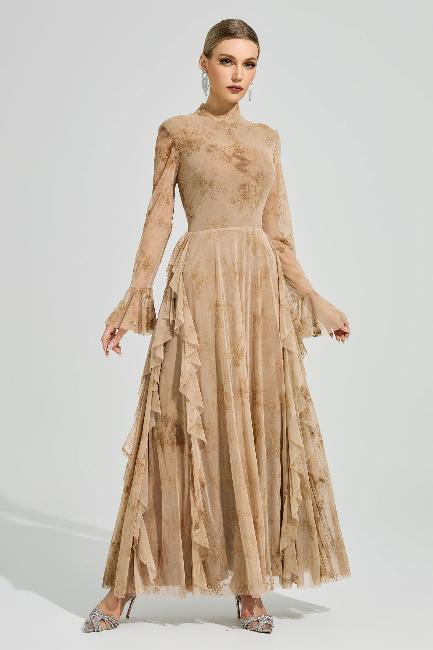 Galileo Khaki Prom Dress