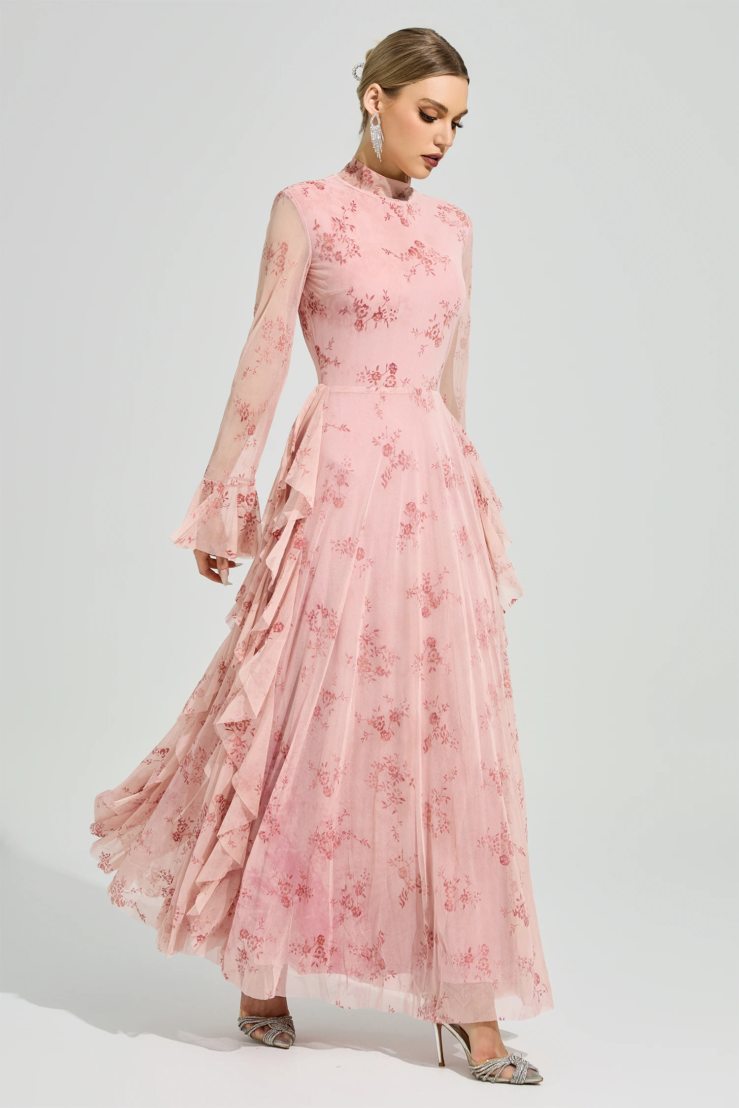 Galileo Pink Prom Dress