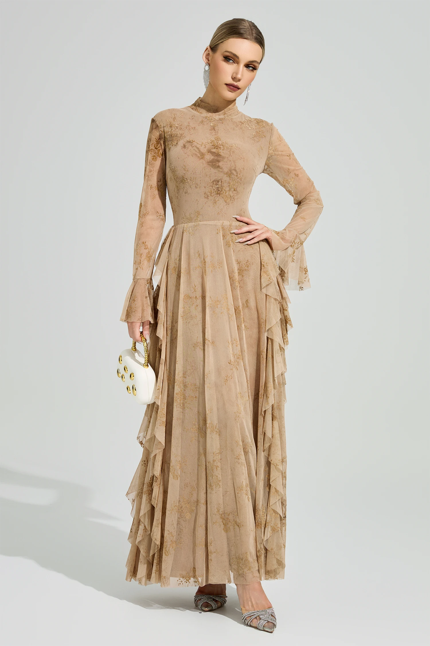 Galileo Khaki Prom Dress