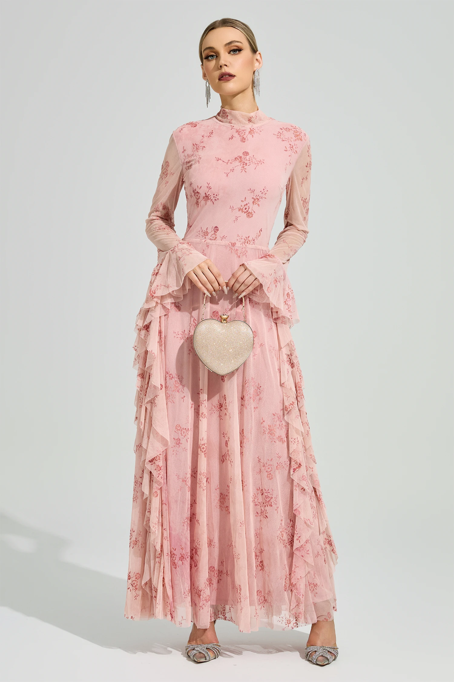 Galileo Pink Prom Dress