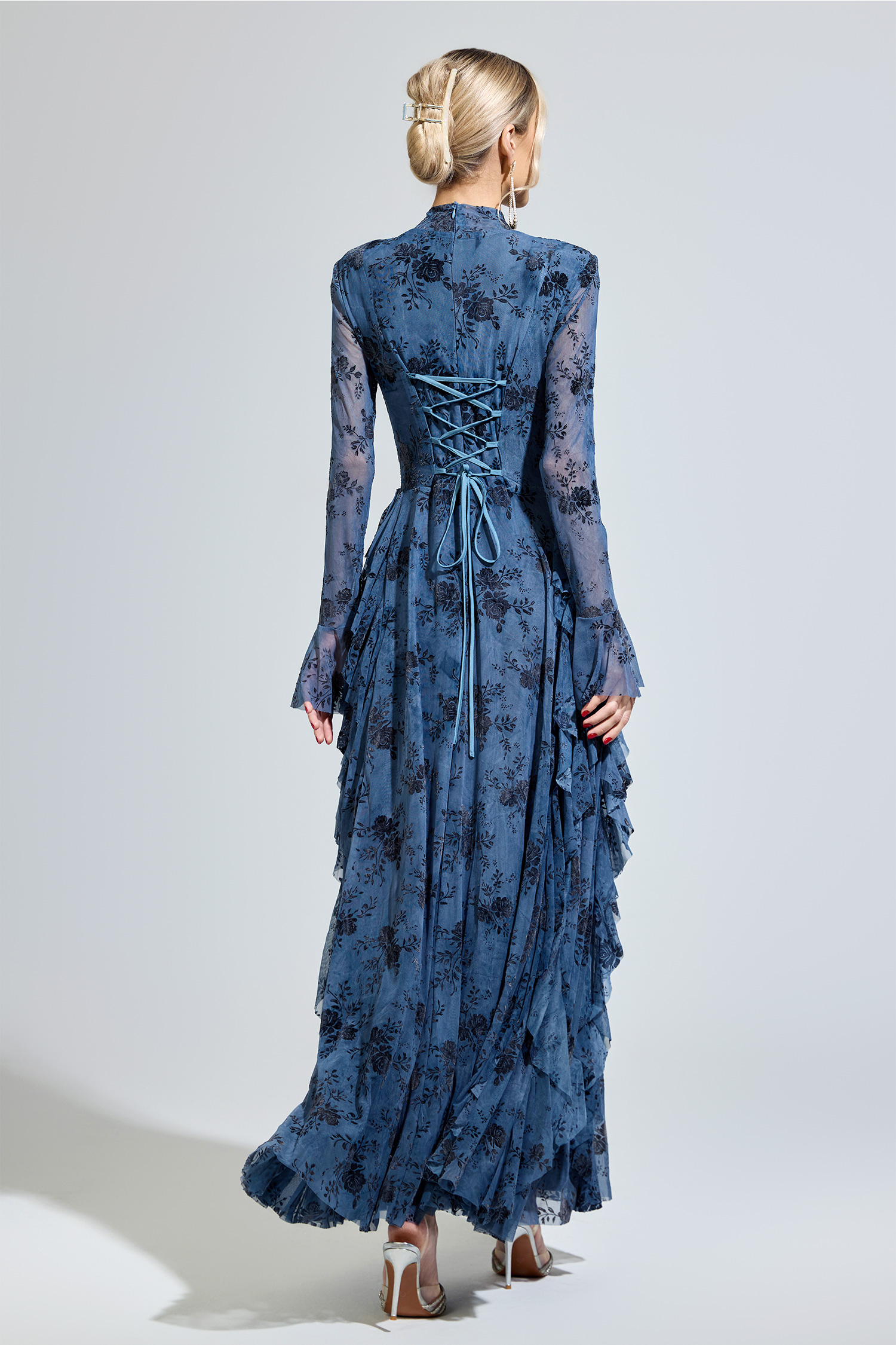 Galileo Gray Prom Dress