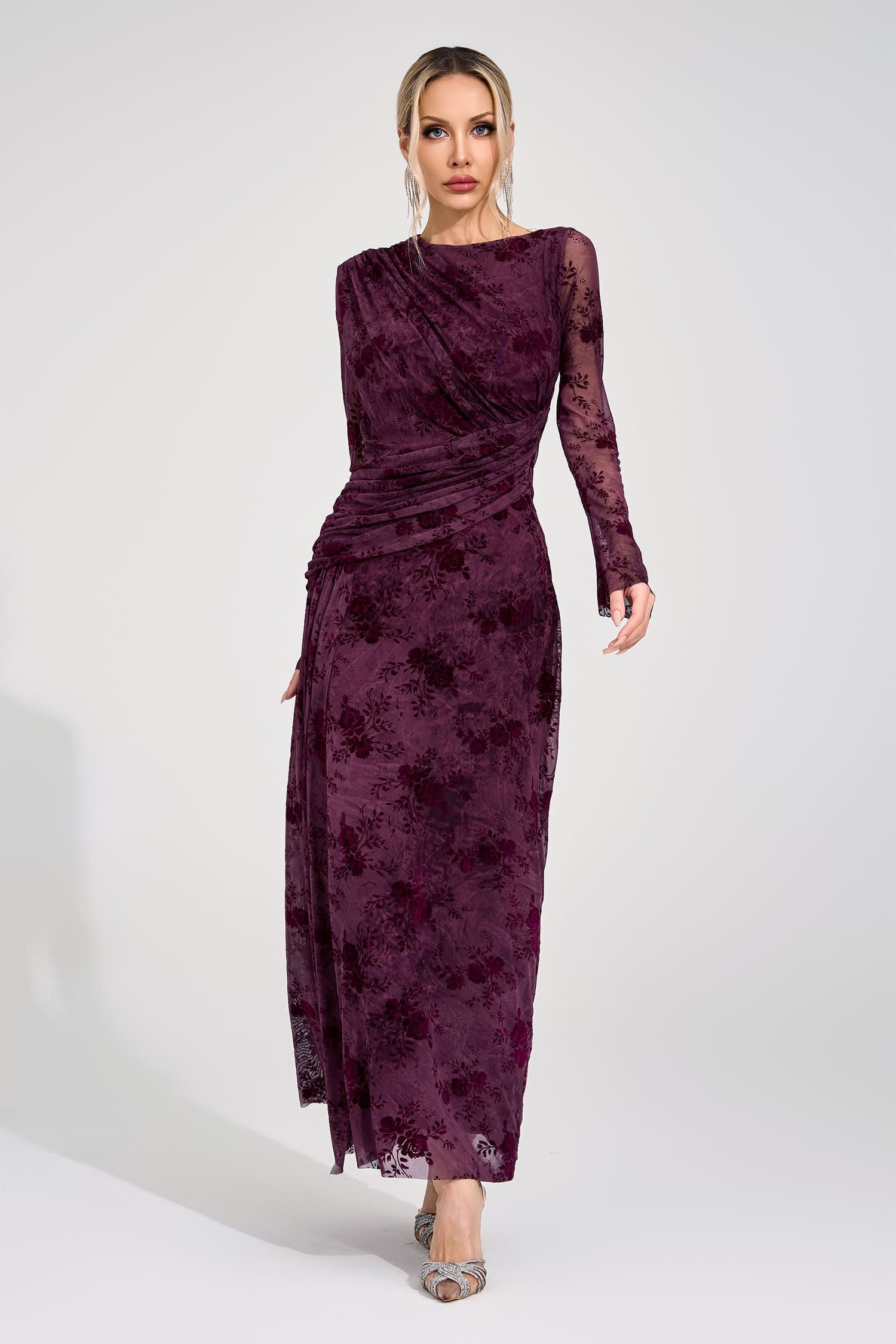 Homer Sienna Printed Maxi Dress