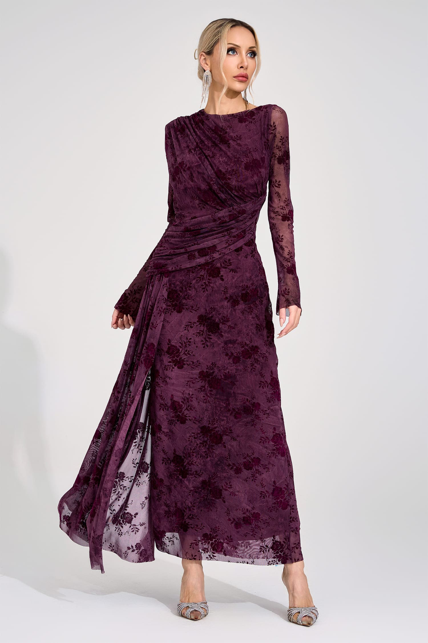 Homer Sienna Printed Maxi Dress