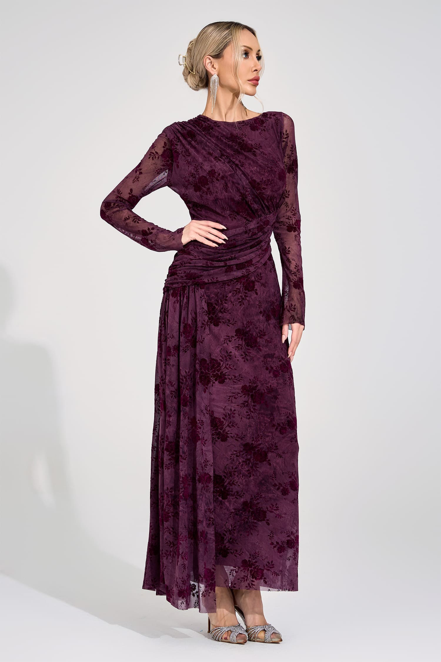 Homer Sienna Printed Maxi Dress