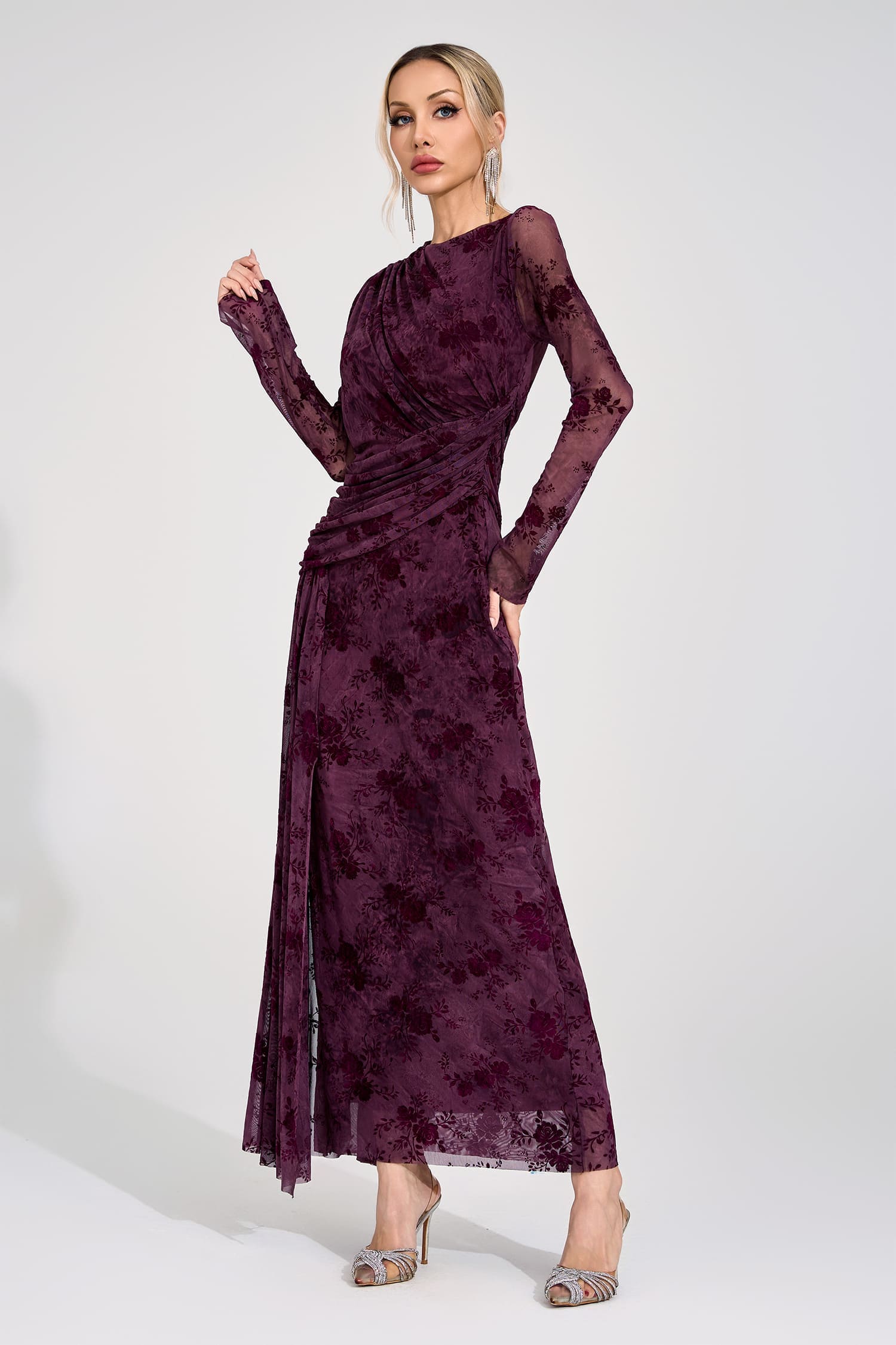 Homer Sienna Printed Maxi Dress