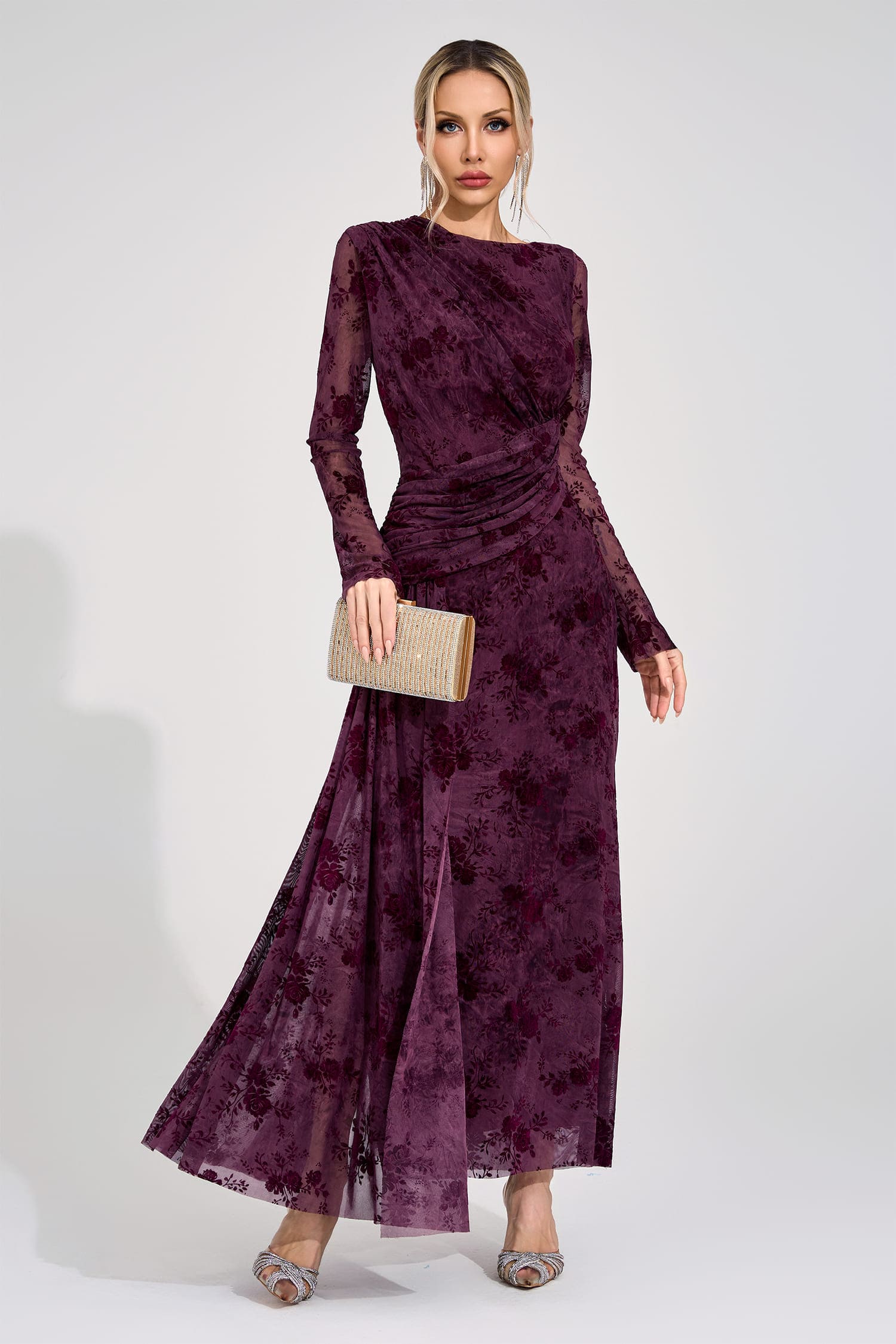 Homer Sienna Printed Maxi Dress