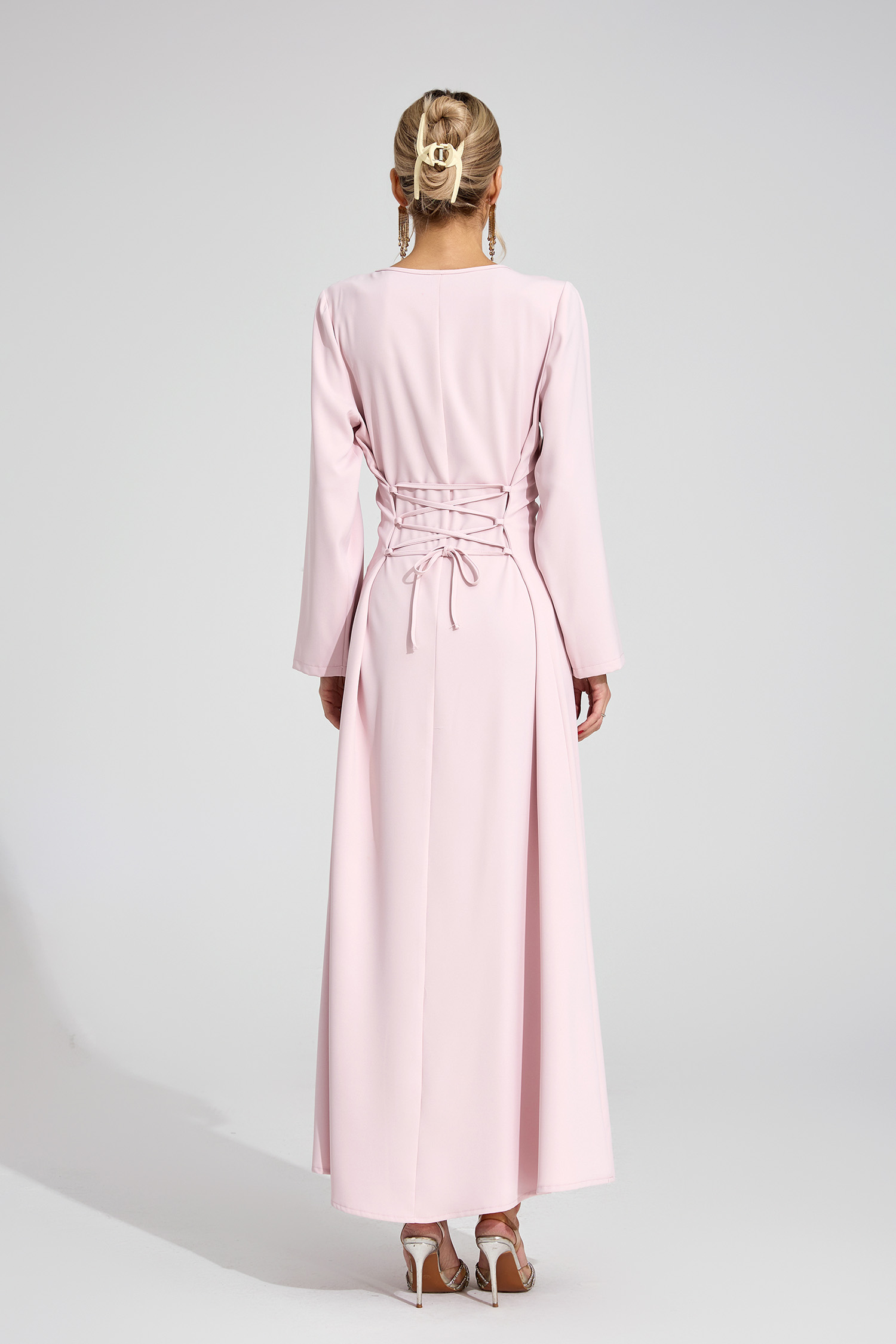 Isadora Pink Diamond Maxi Dress