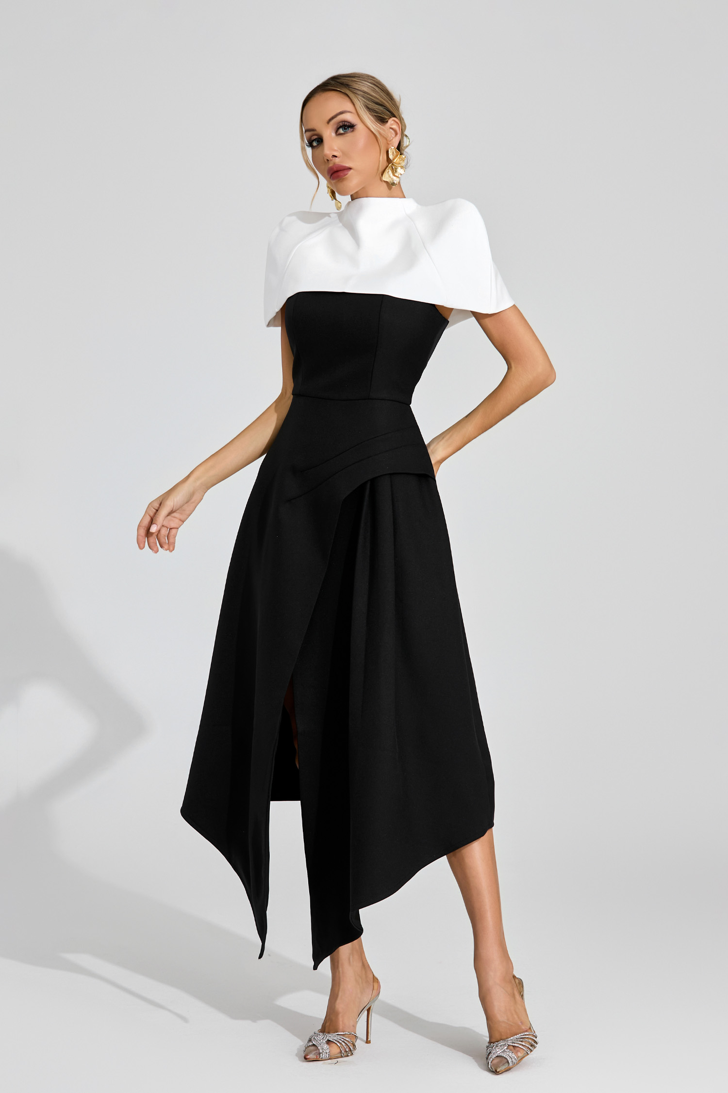 Isidore Black Slip Dress