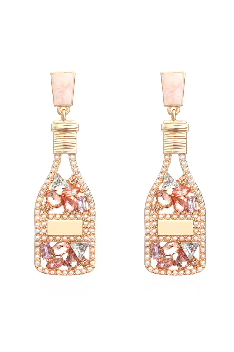 Jayla Diamante Bottle Earrings-CATCHALL