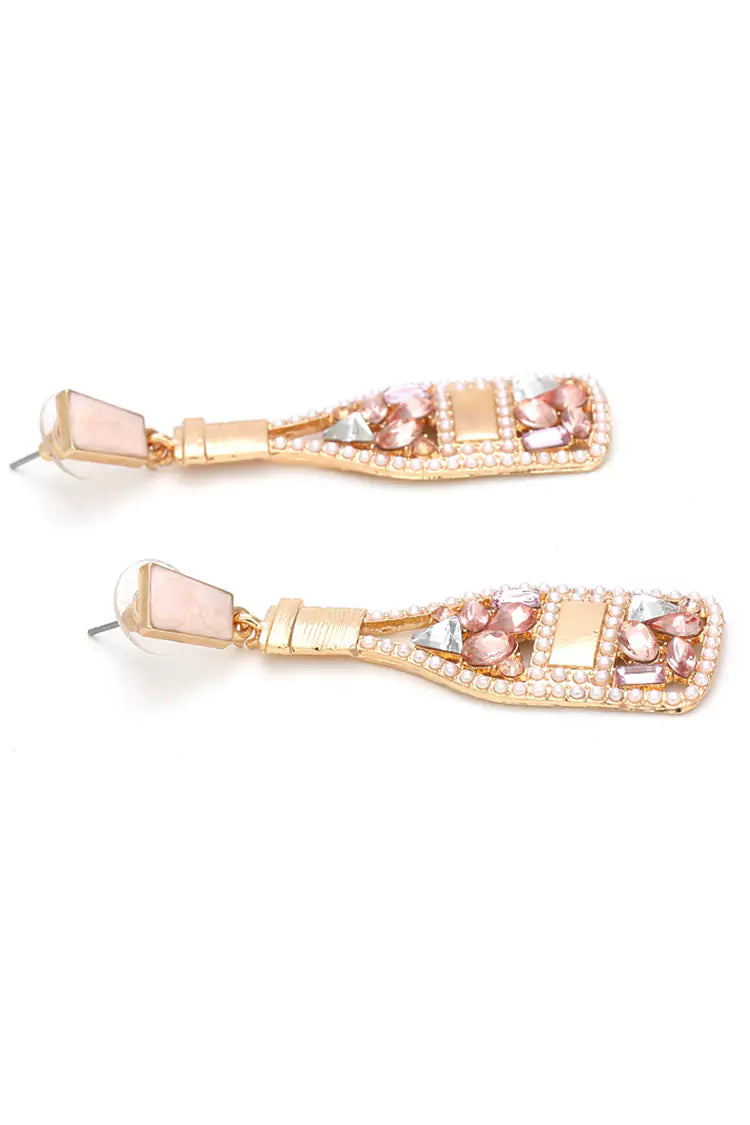 Jayla Diamante Bottle Earrings-CATCHALL