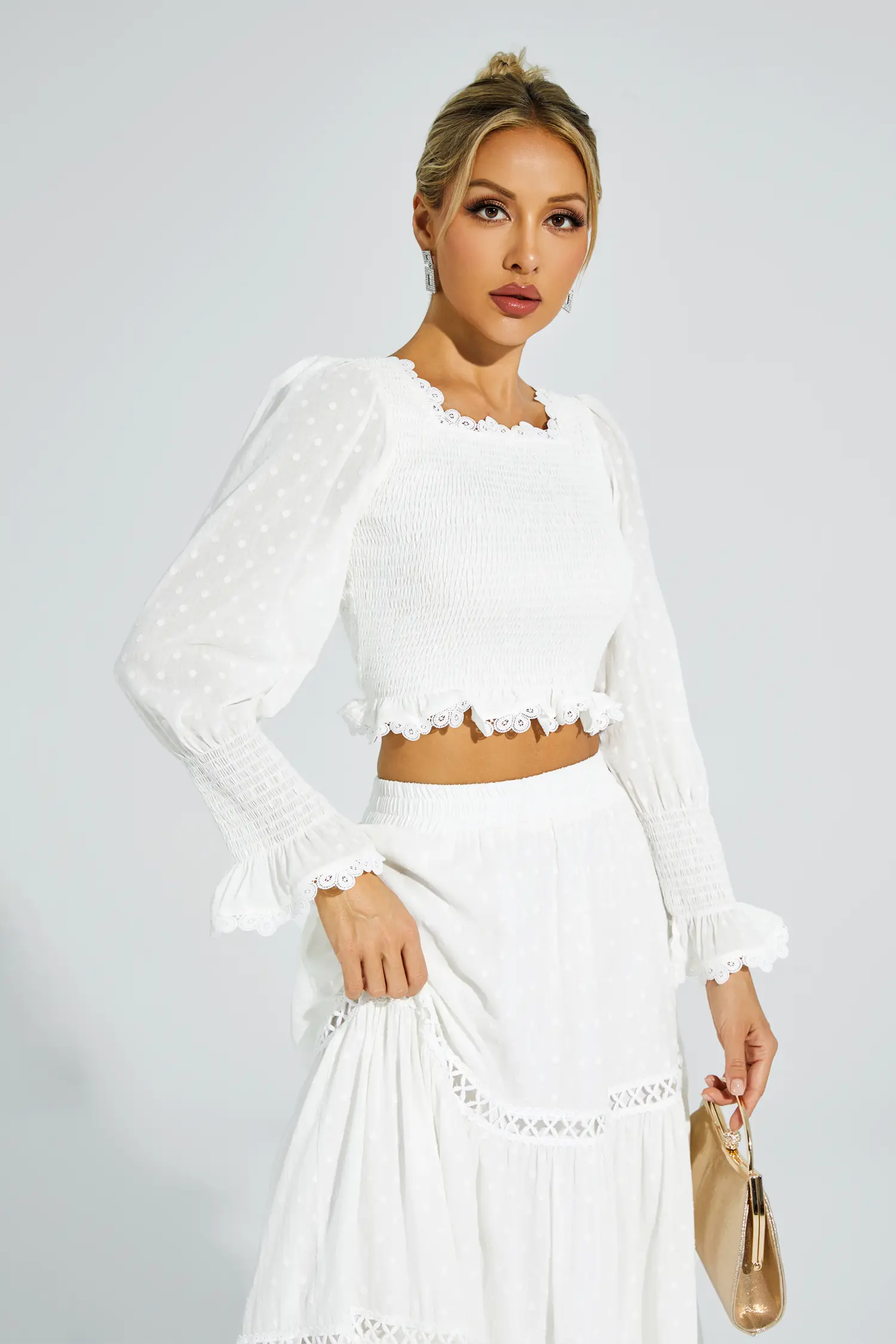 Jonas White Polka Dot Set-CATCHALL