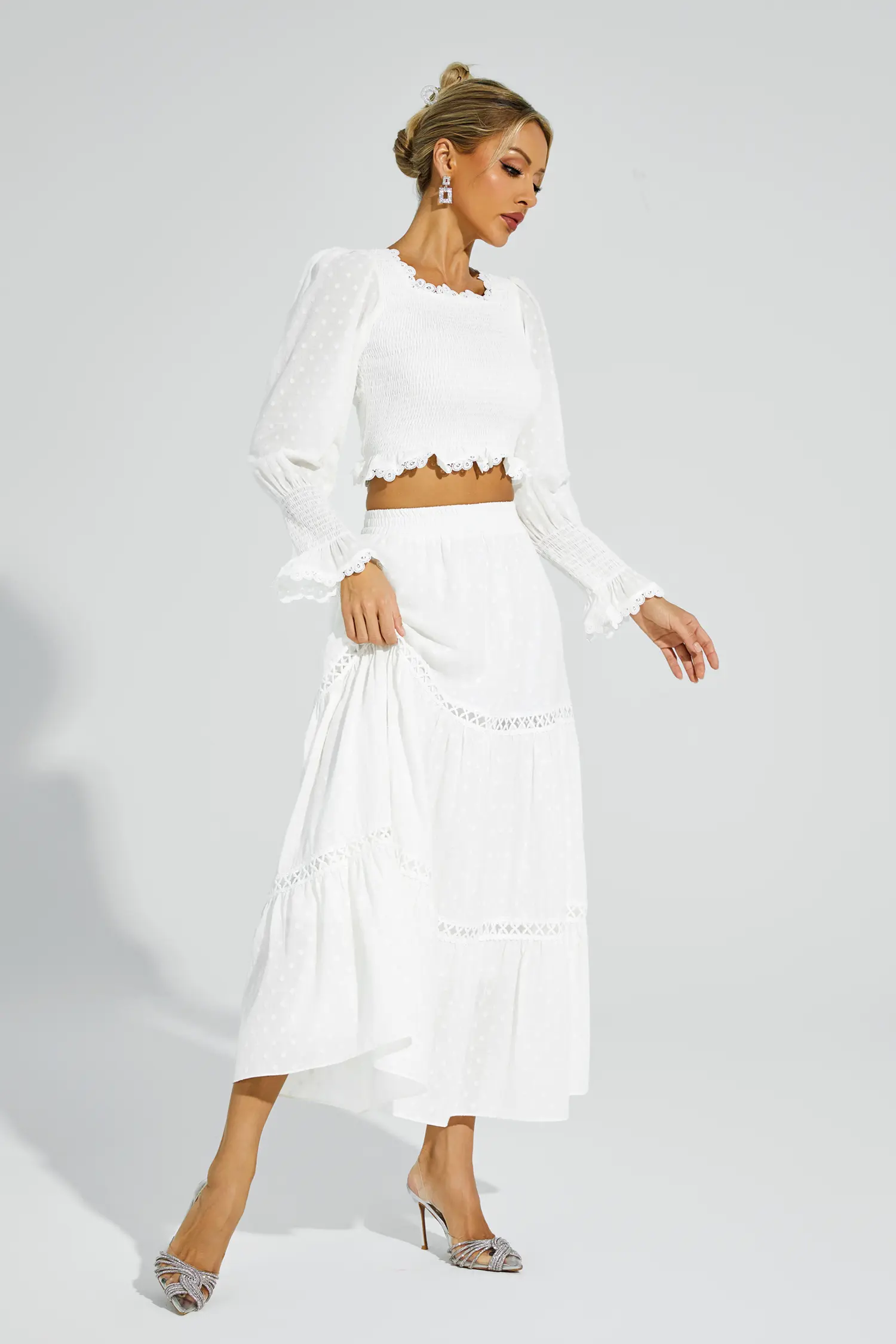 Jonas White Polka Dot Set-CATCHALL