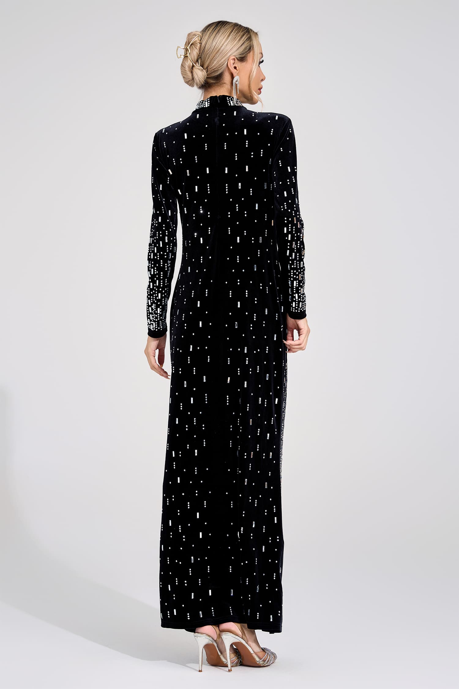 ​ Jonna Black Mermaid Maxi Dress