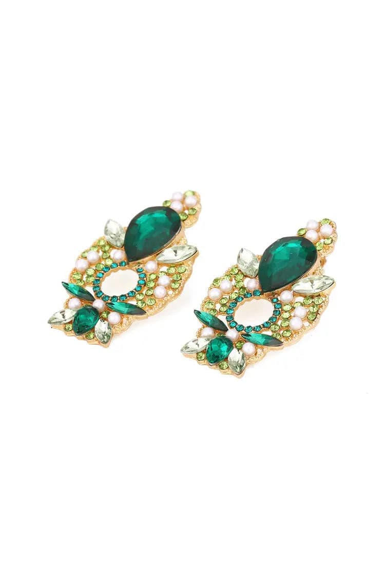 Josie Rhinestone Earrings-CATCHALL