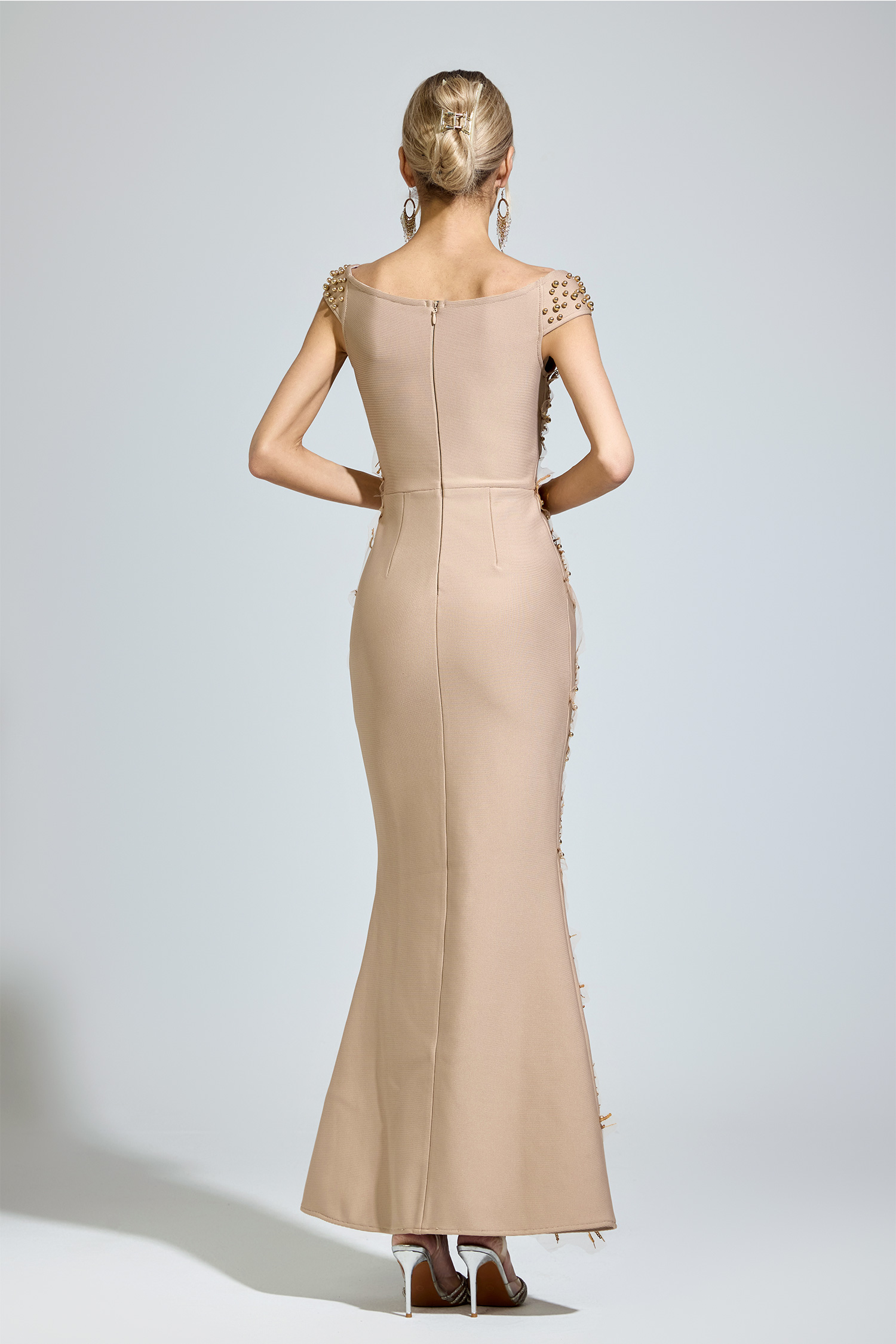 Jung Apricot Mermaid Formal Dress