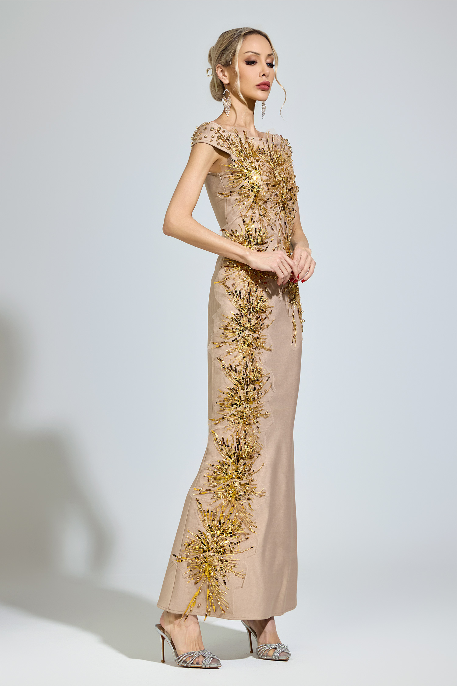 Jung Apricot Mermaid Formal Dress