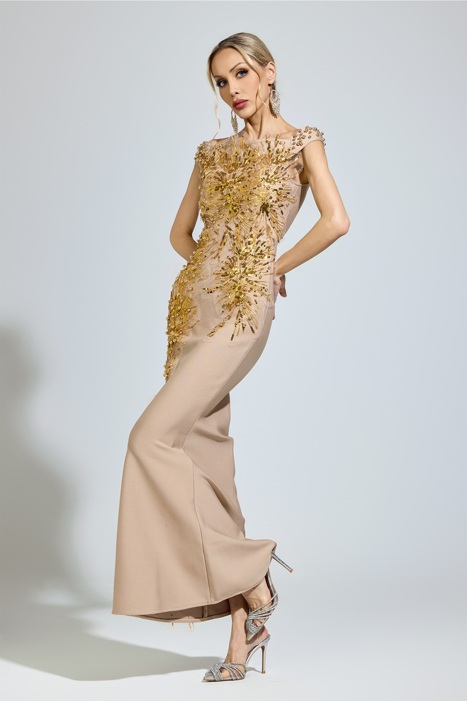 Jung Apricot Mermaid Formal Dress